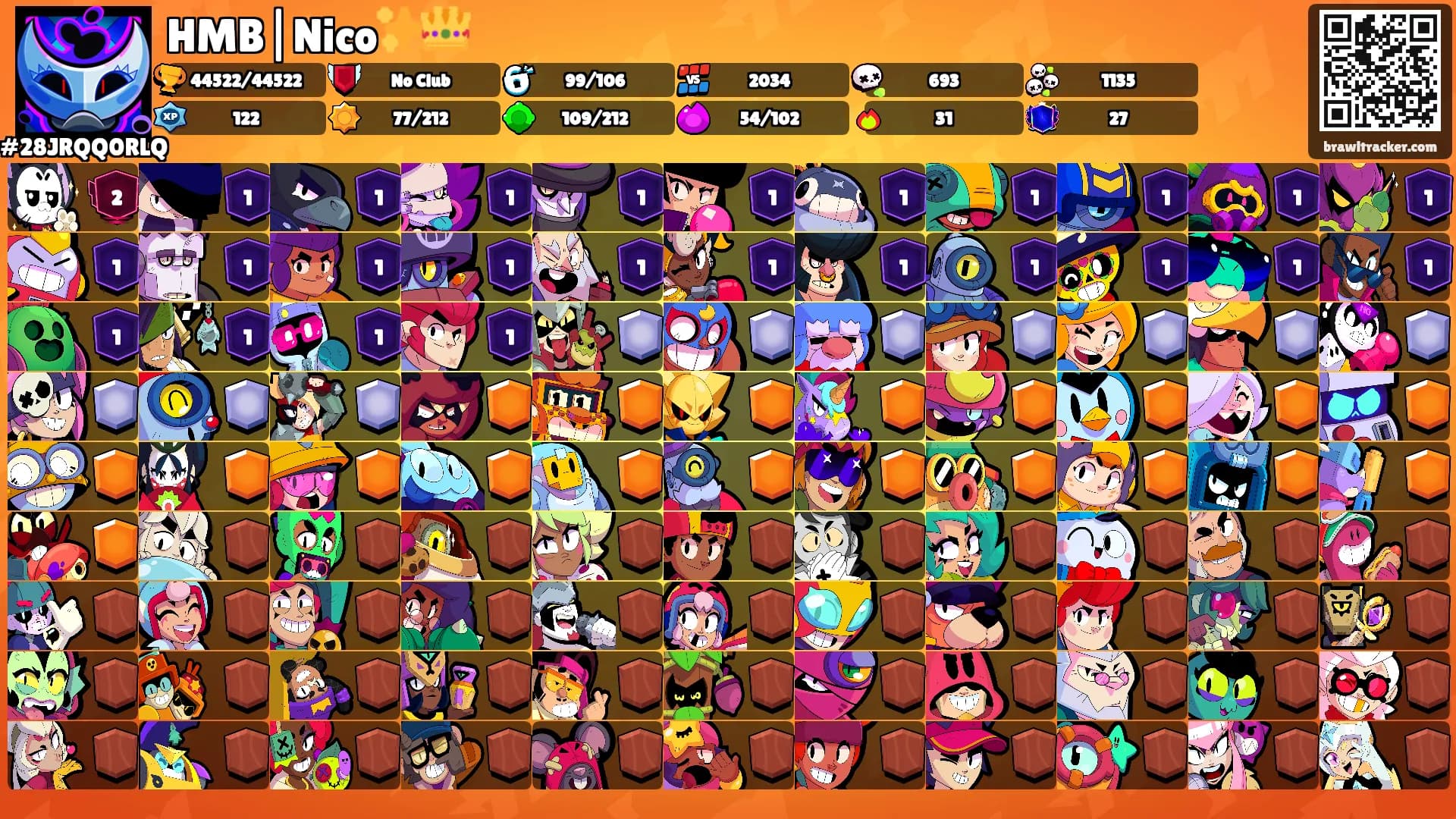 HMB|Nico✨👑's Ranks