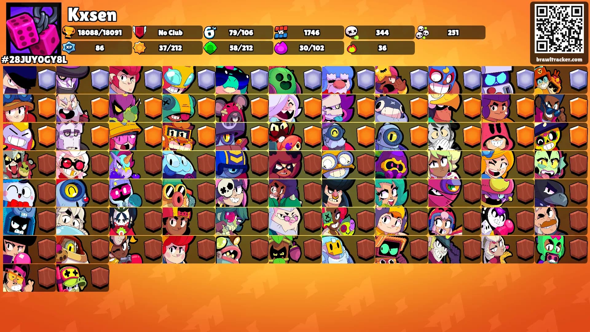 Kxsen's Ranks