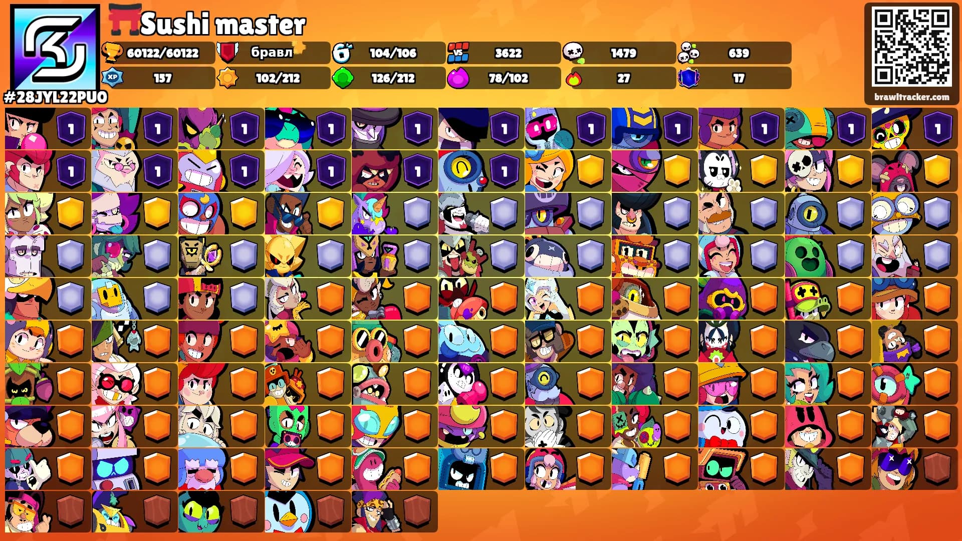 ⛩️Sushi master⛩'s Ranks
