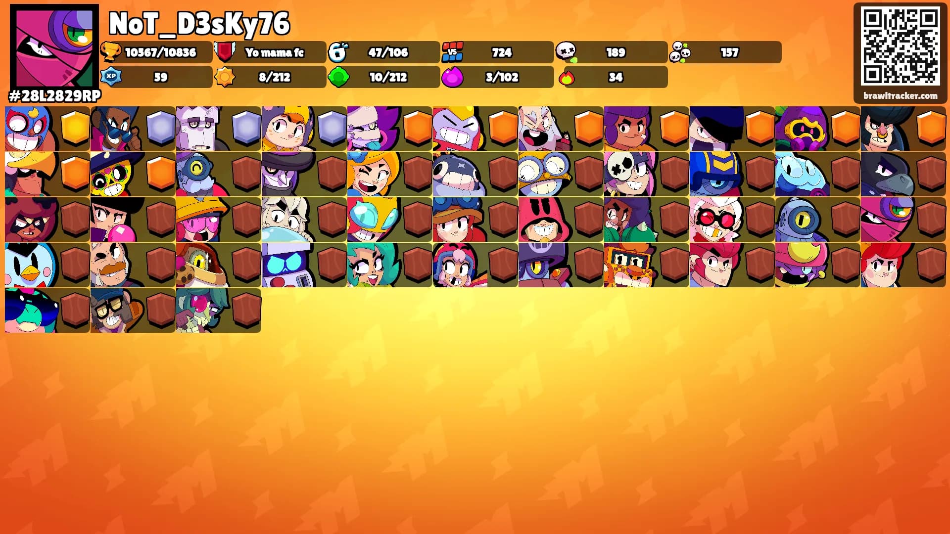 NoT_D3sKy76's Ranks