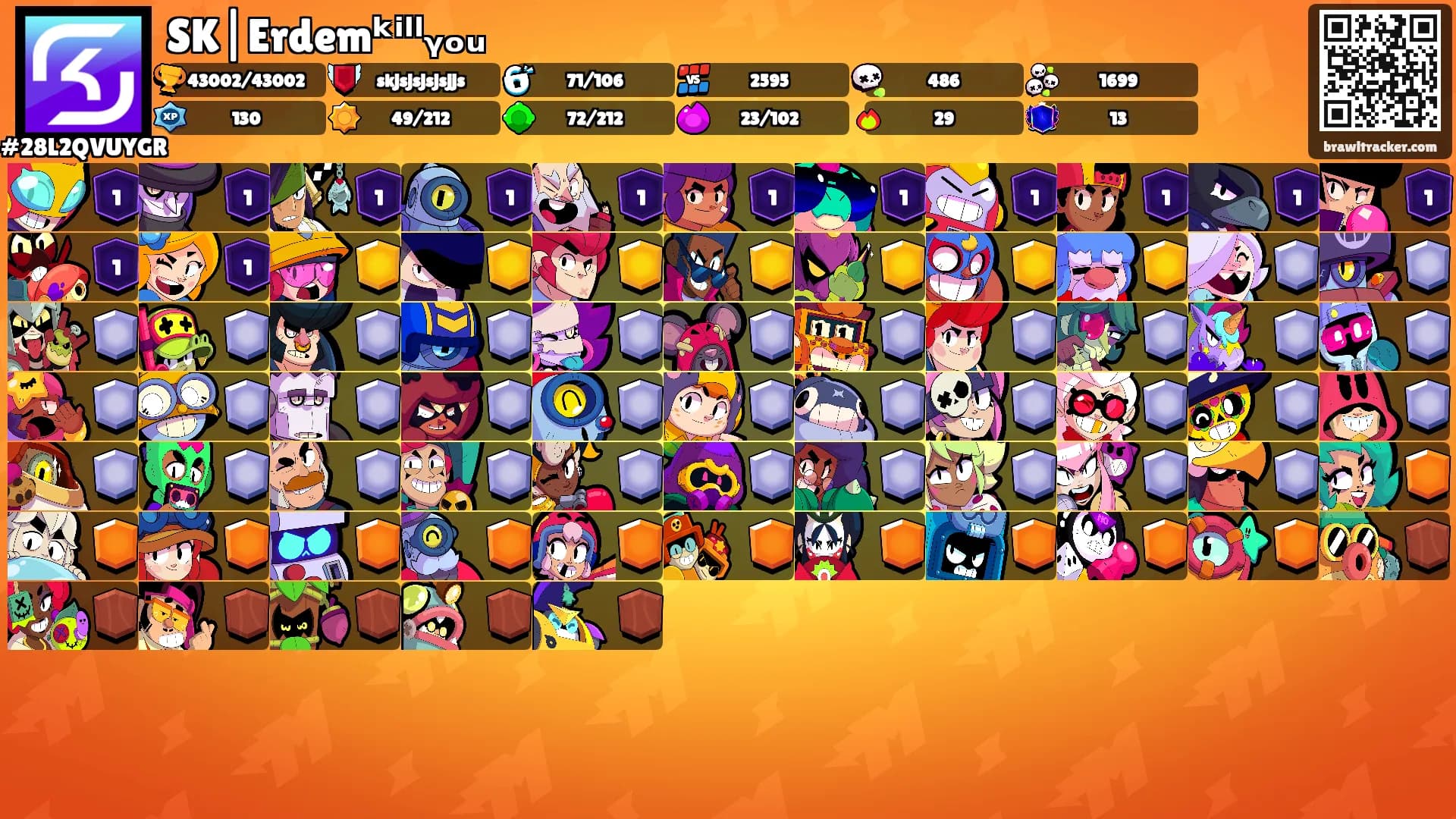 SK|Erdemᵏⁱˡˡᵧₒᵤ's Ranks