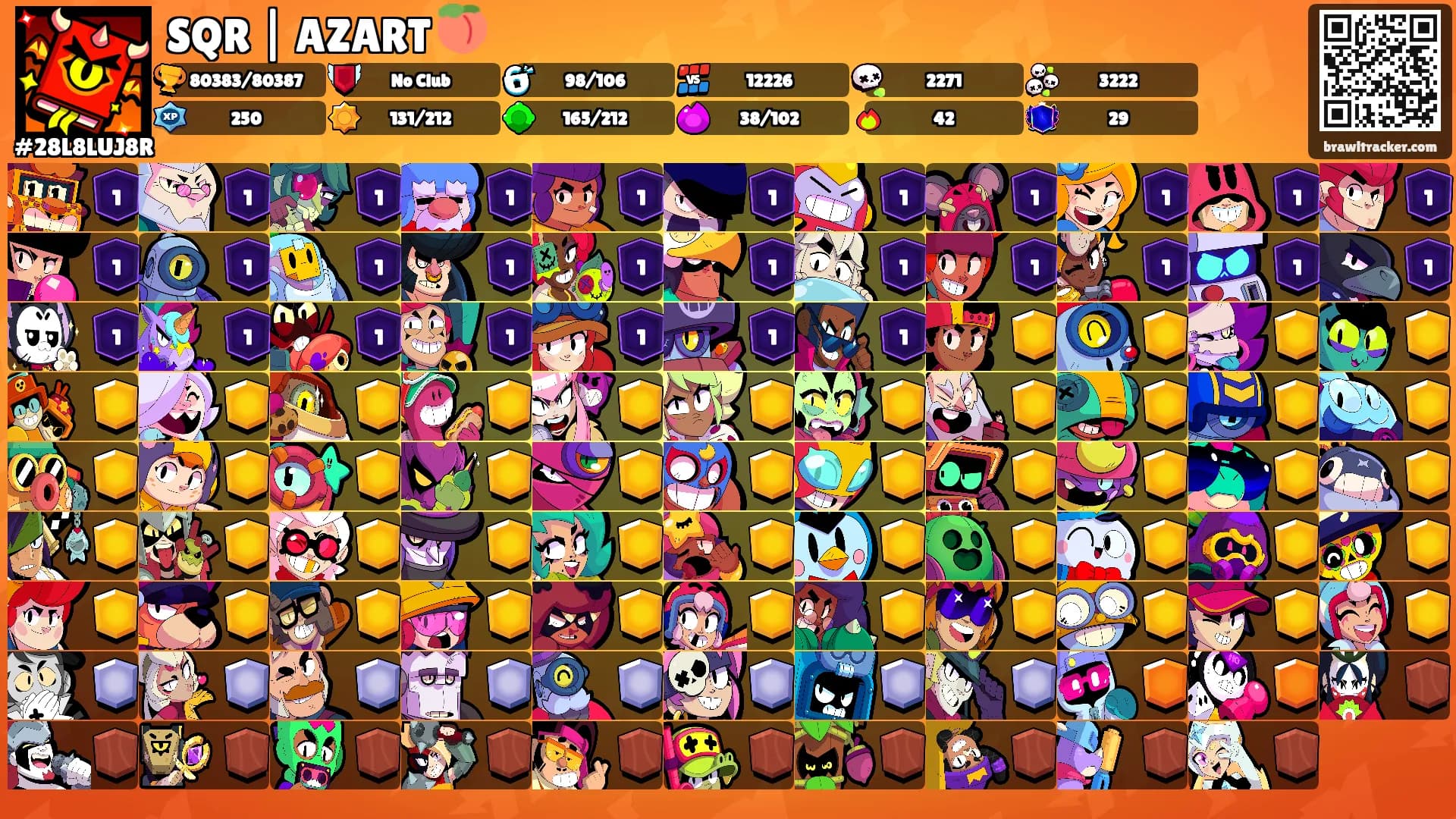 SQR | AZART 🍑's Ranks
