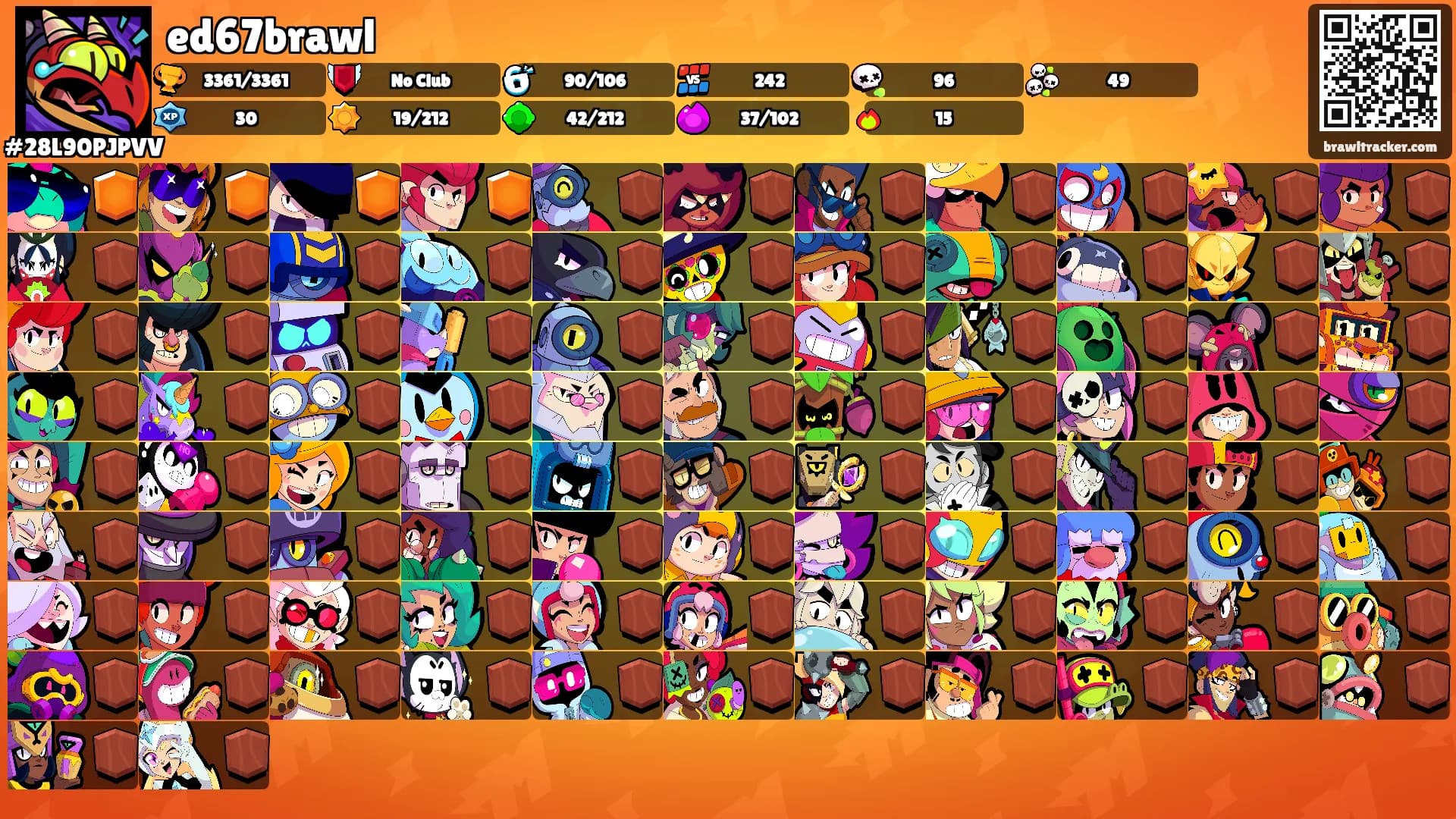 ed67brawl's Ranks