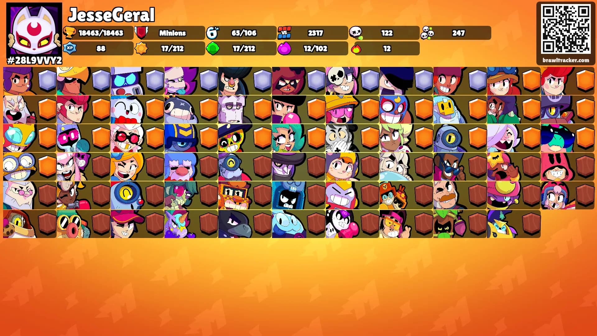 JesseGeral's Ranks
