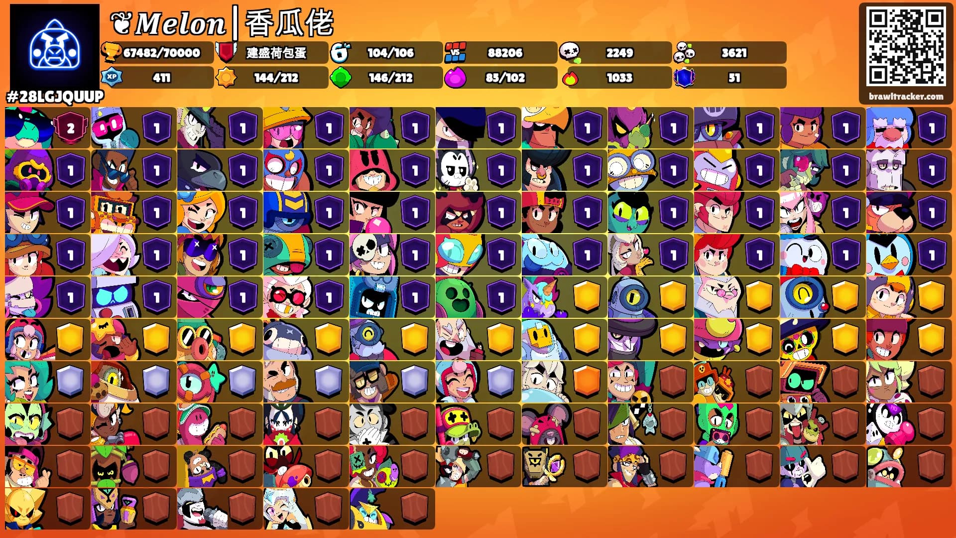 ❦𝑴𝒆𝒍𝒐𝒏|香瓜佬's Ranks