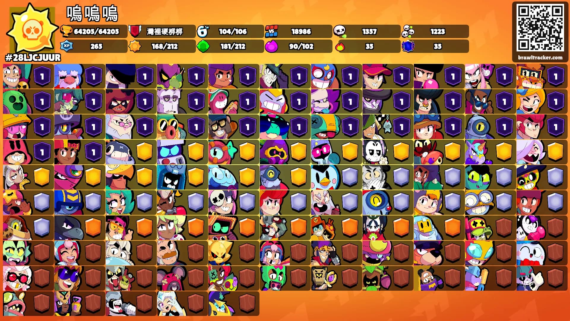 嗚嗚嗚's Ranks