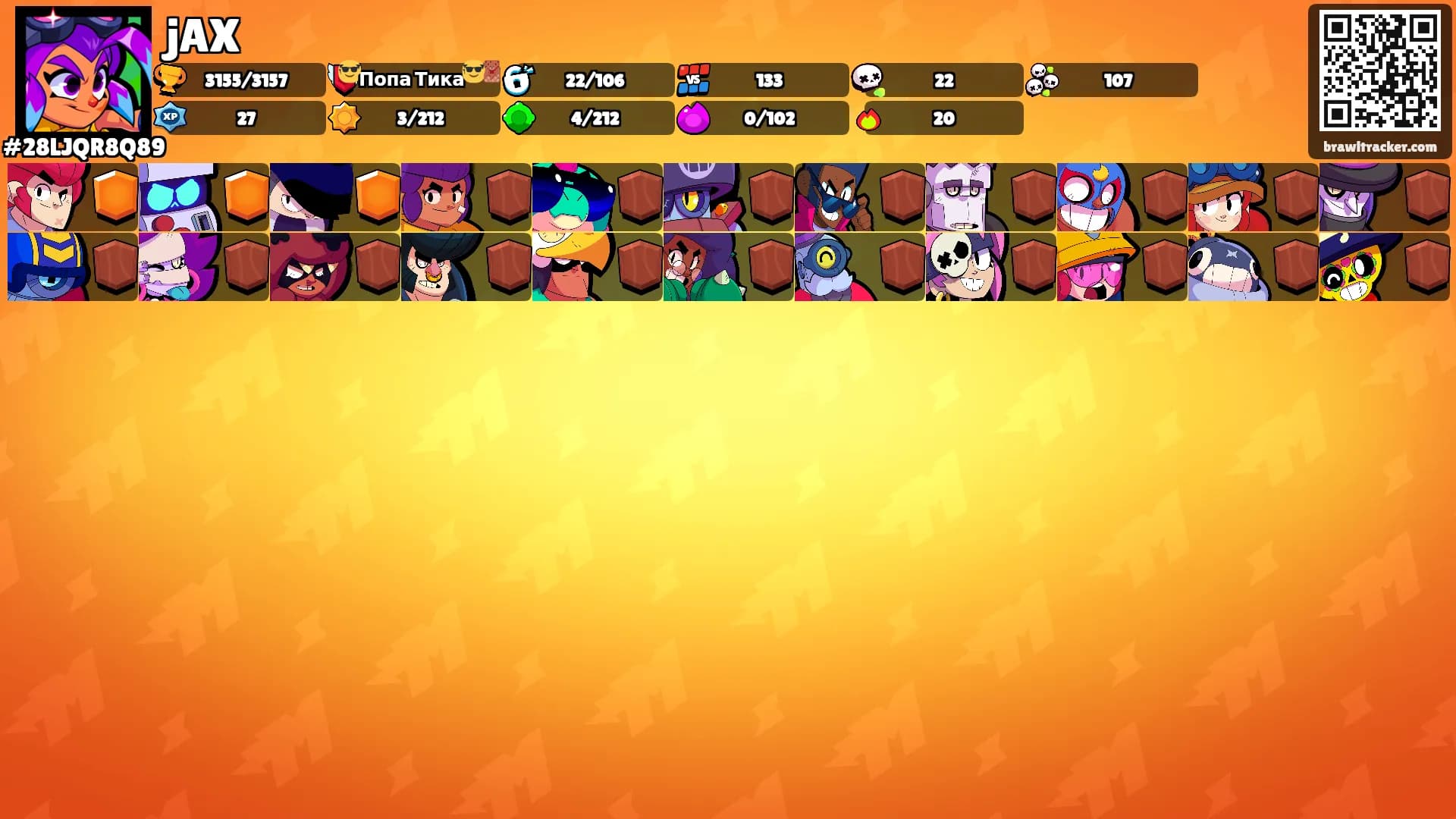 jAX's Ranks