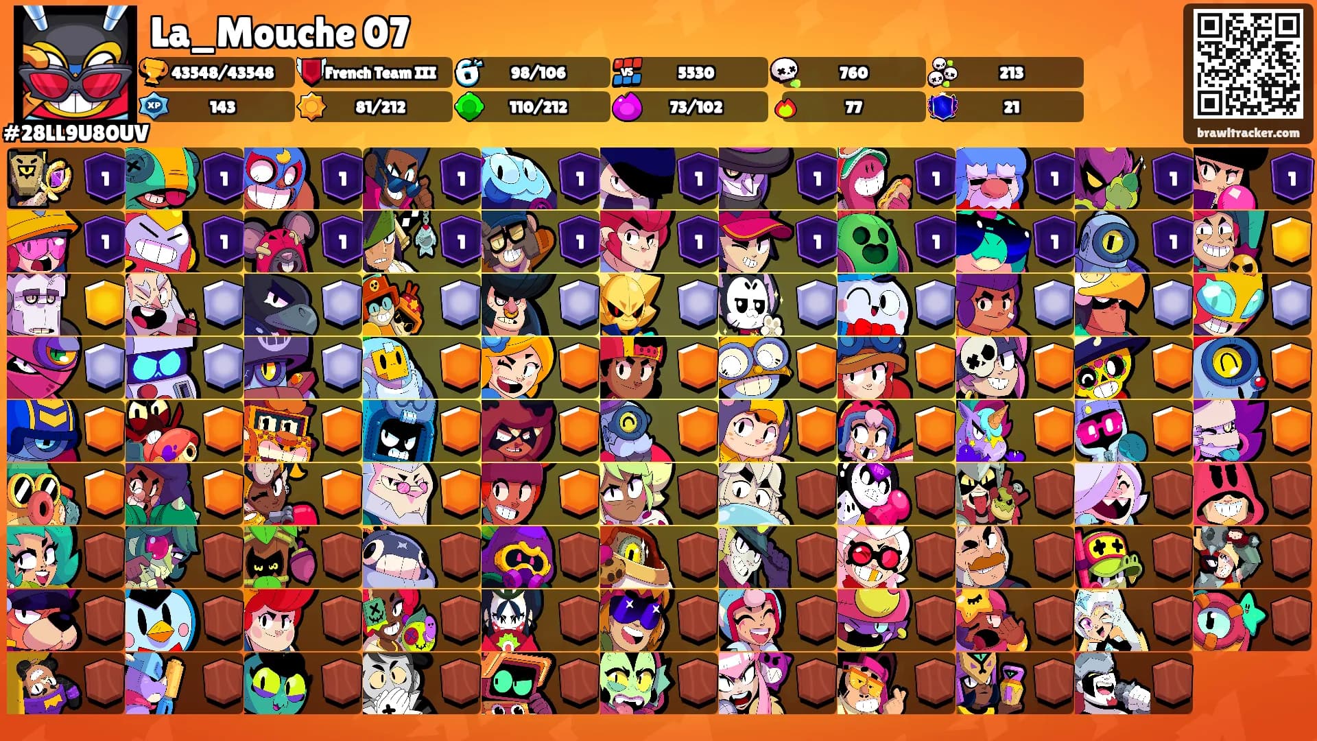 La_Mouche 07's Ranks