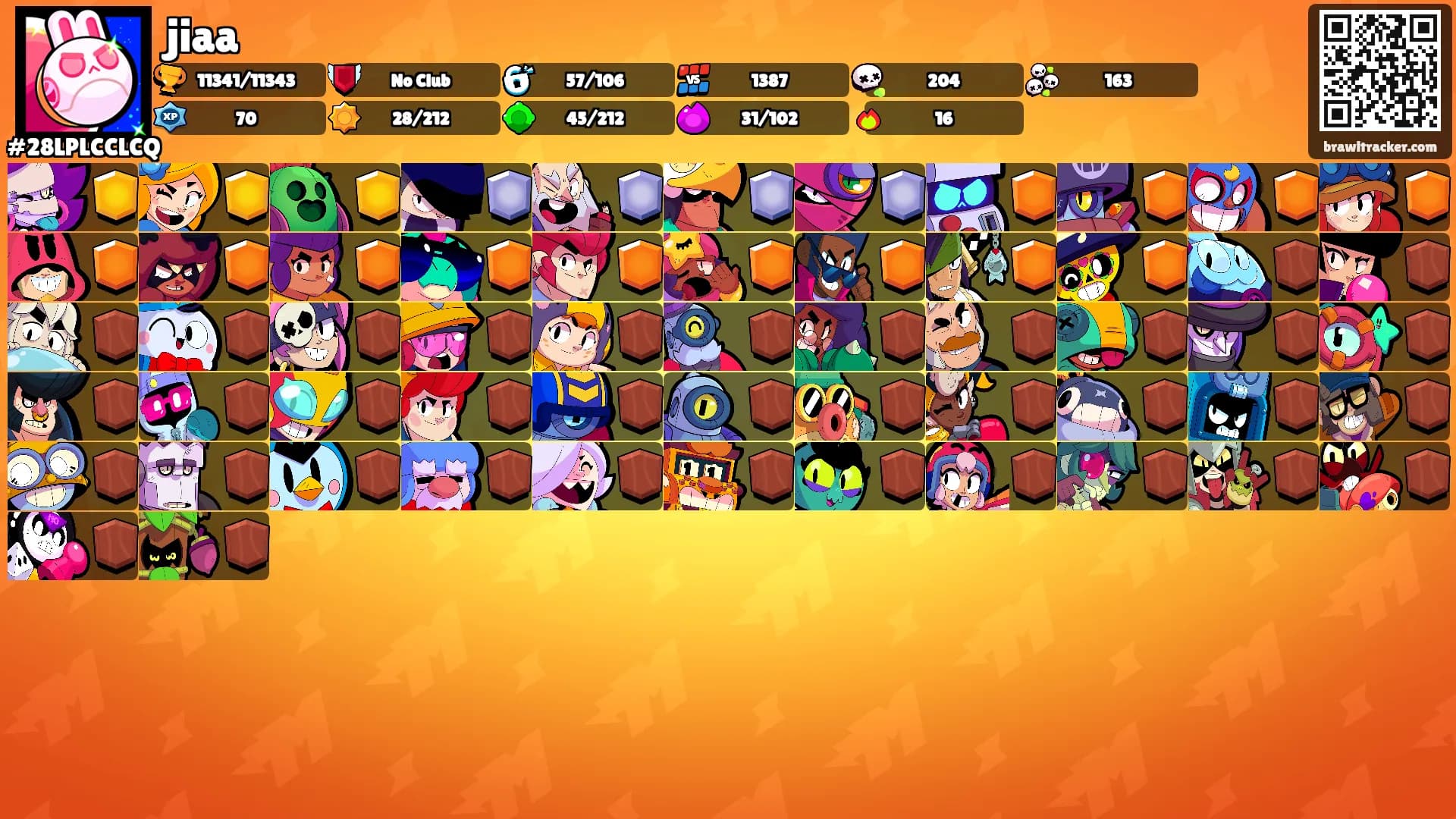jiaa's Ranks