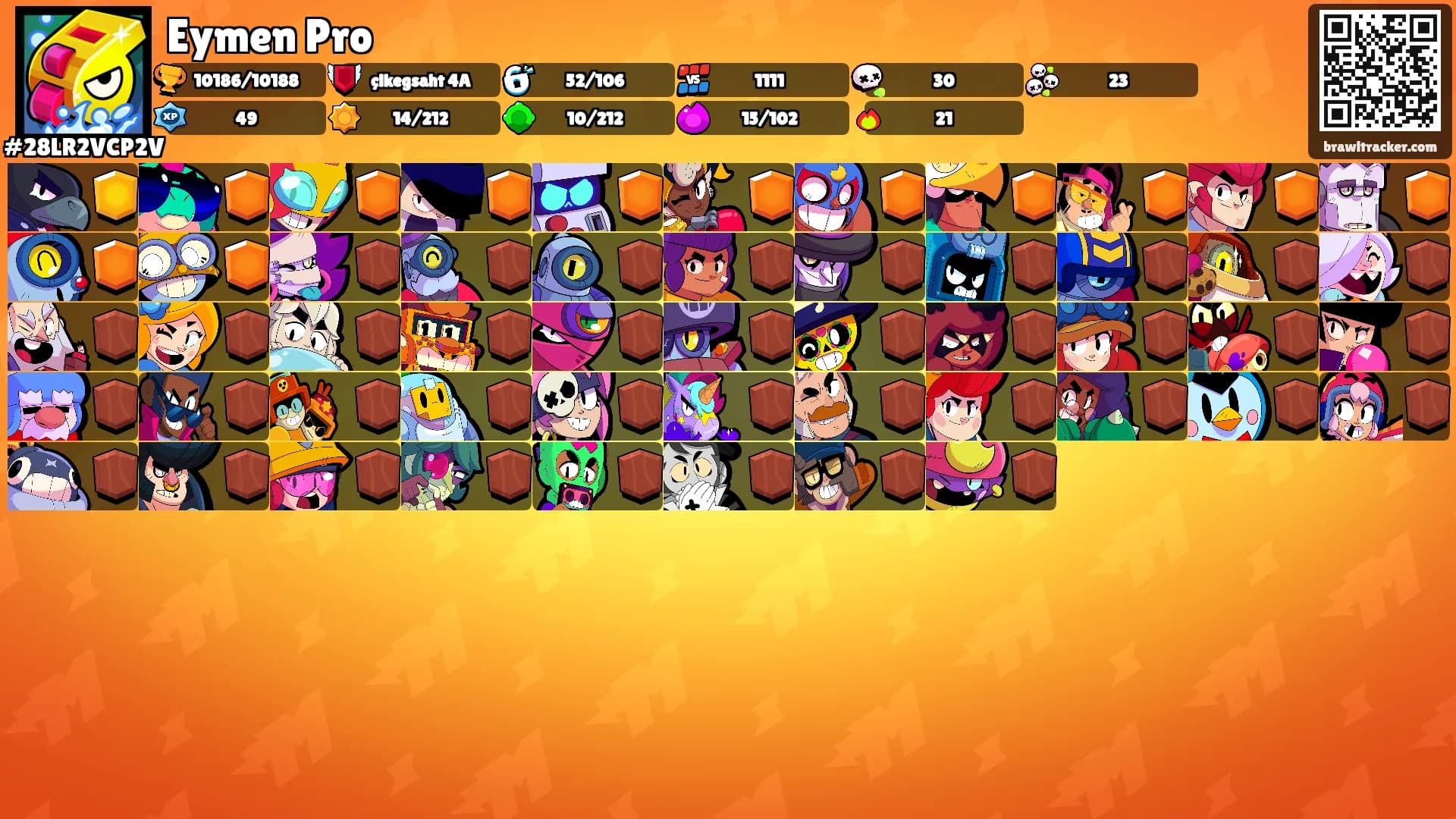 Eymen Pro's Ranks