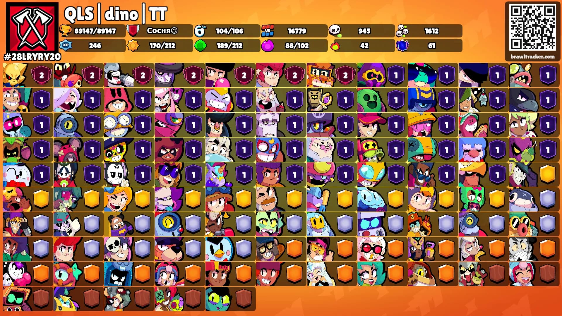 QLS|dino|TT's Ranks