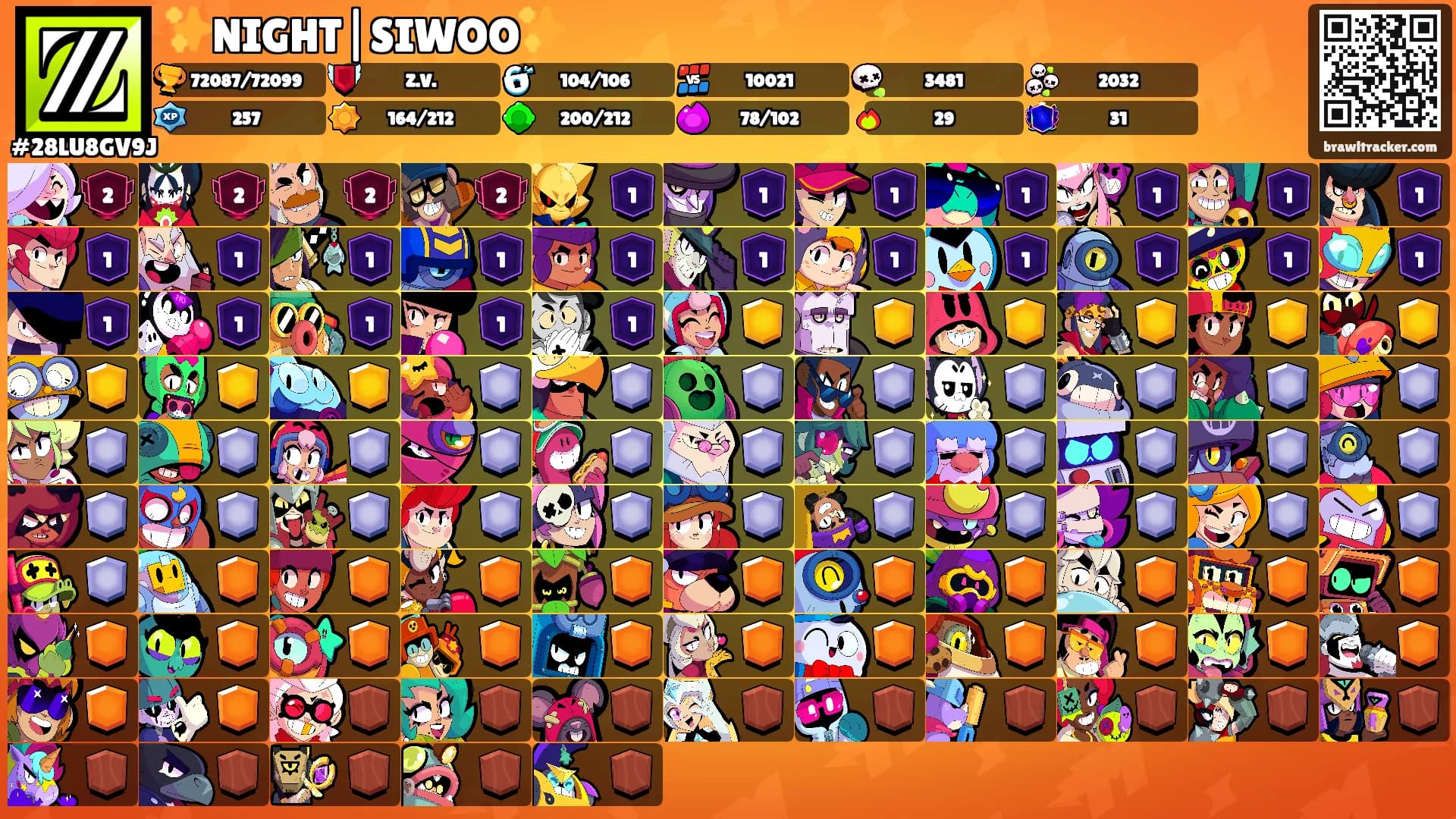 ✨️NIGHT|SIWOO✨️'s Ranks