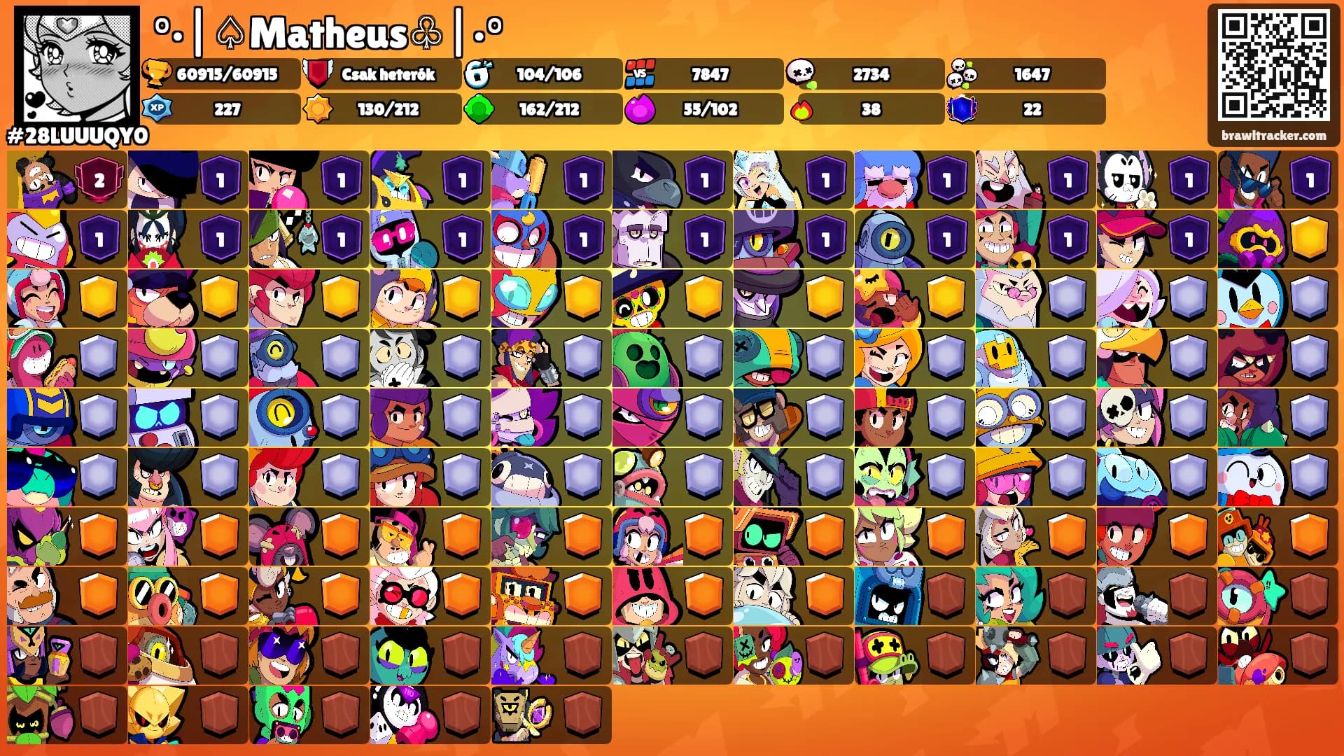 °•|♤Matheus♧|•°'s Ranks