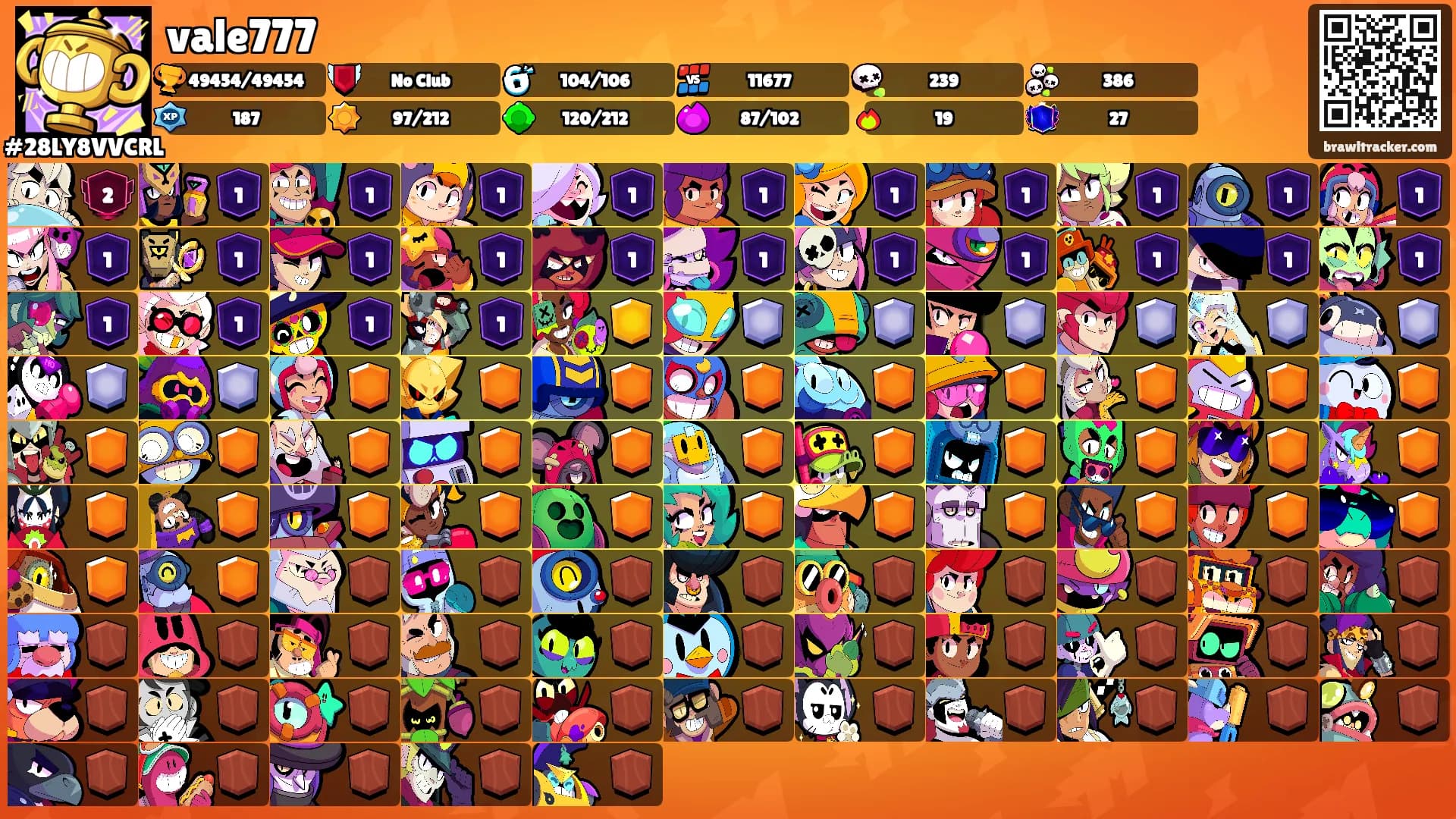 vale777's Ranks