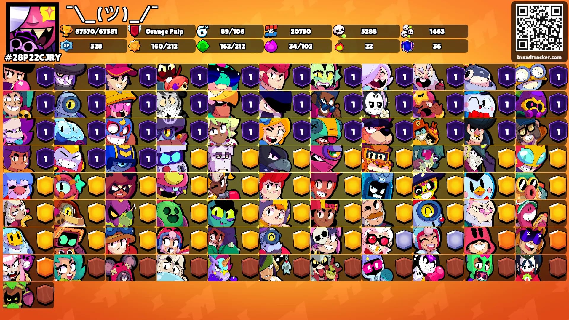 ¯\_(ツ)_/¯'s Ranks