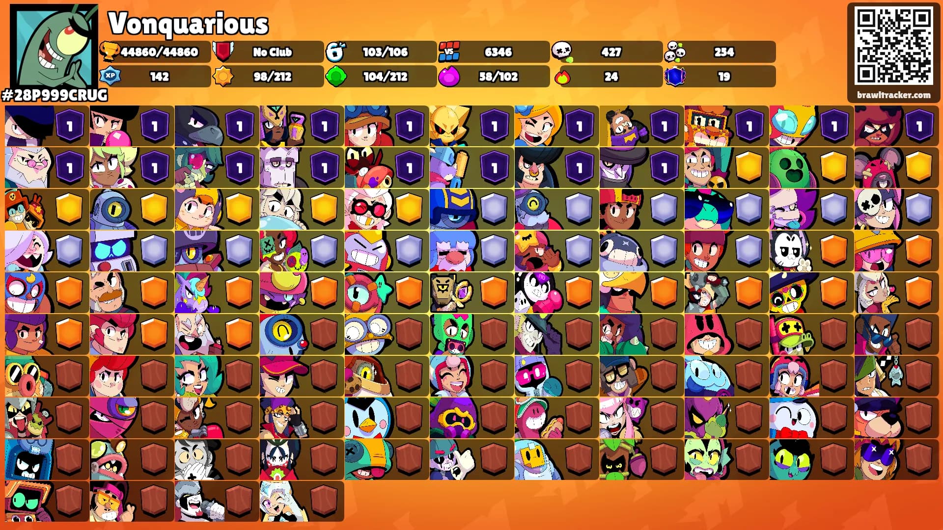 Vonquarious's Ranks