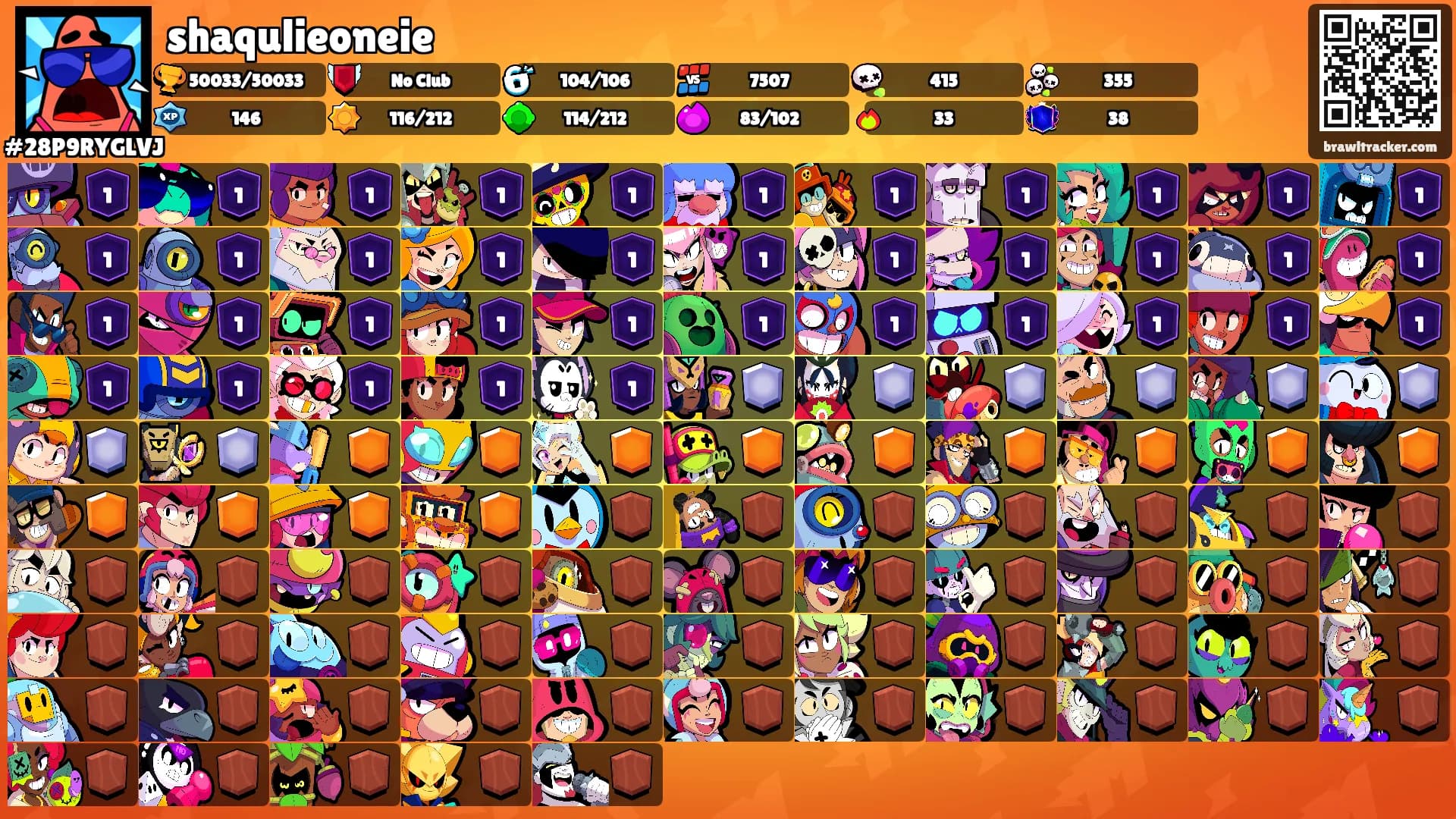 shaqulieoneie's Ranks