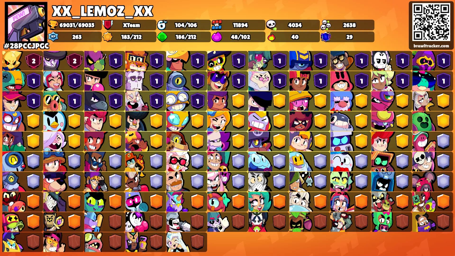 XX_LEMOZ_XX's Ranks