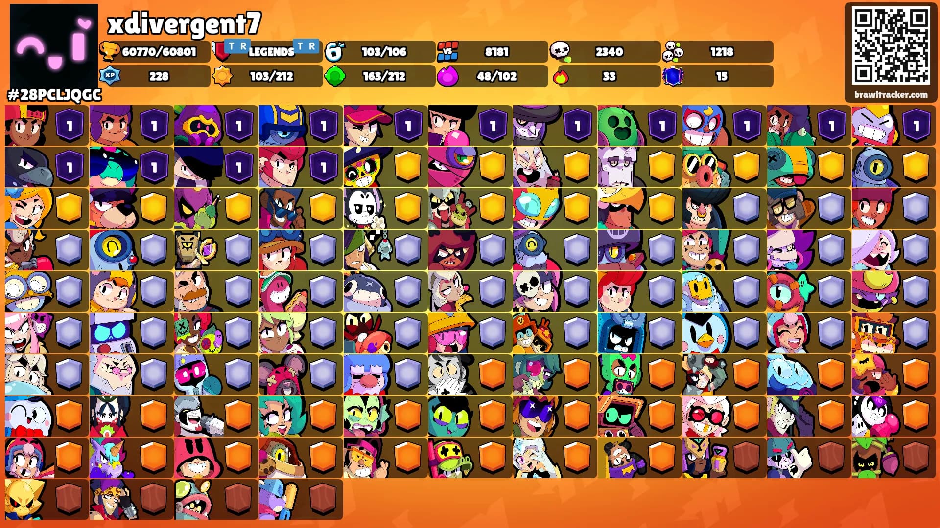 xdivergent7's Ranks