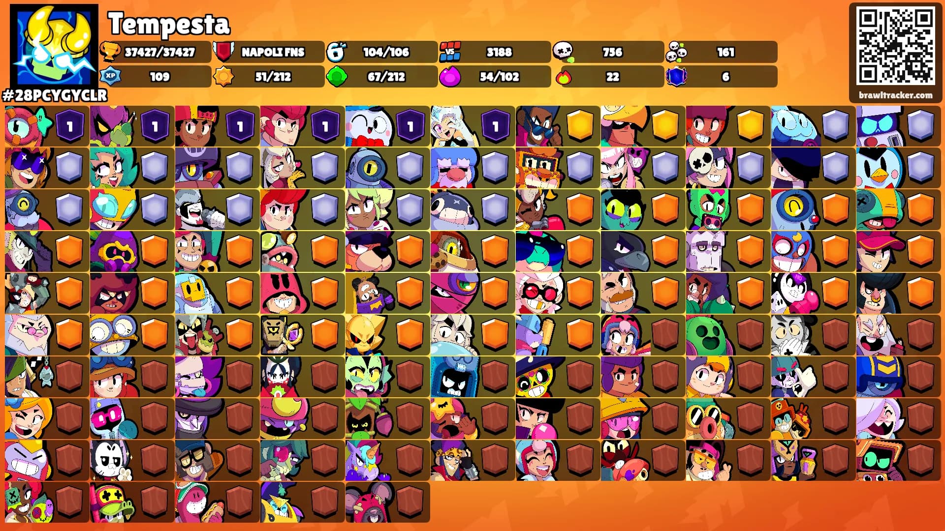 Tempesta's Ranks