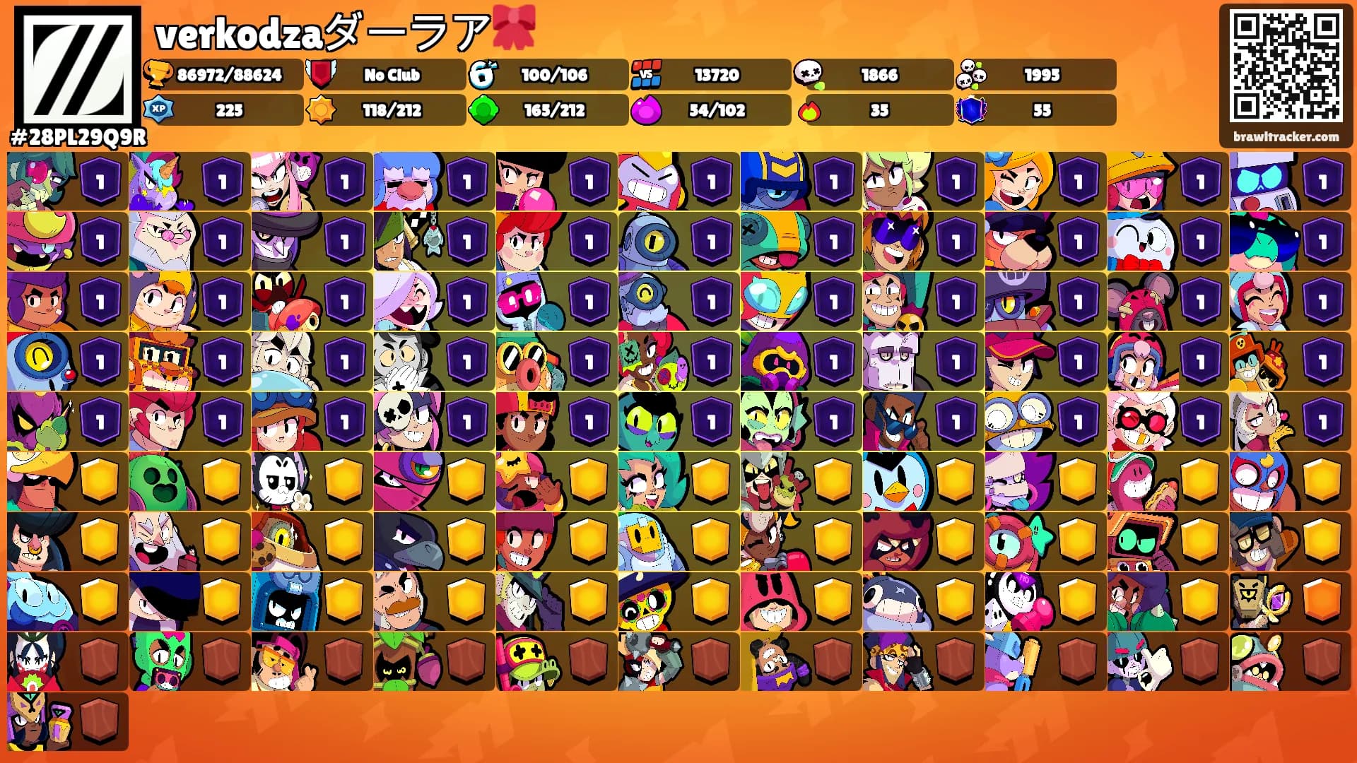 verkodzaダーラア🎀's Ranks