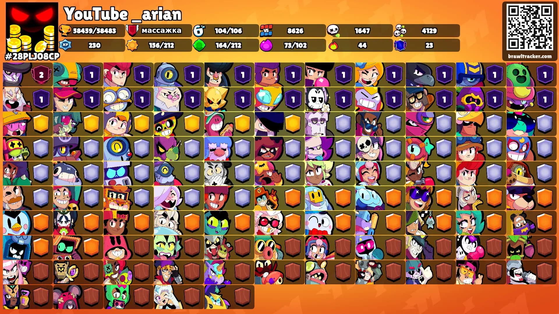 YouTube _arian's Ranks