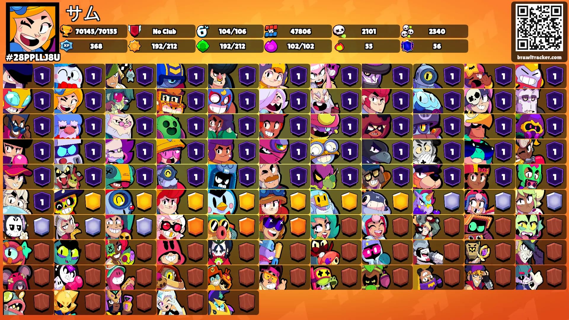 サム's Ranks