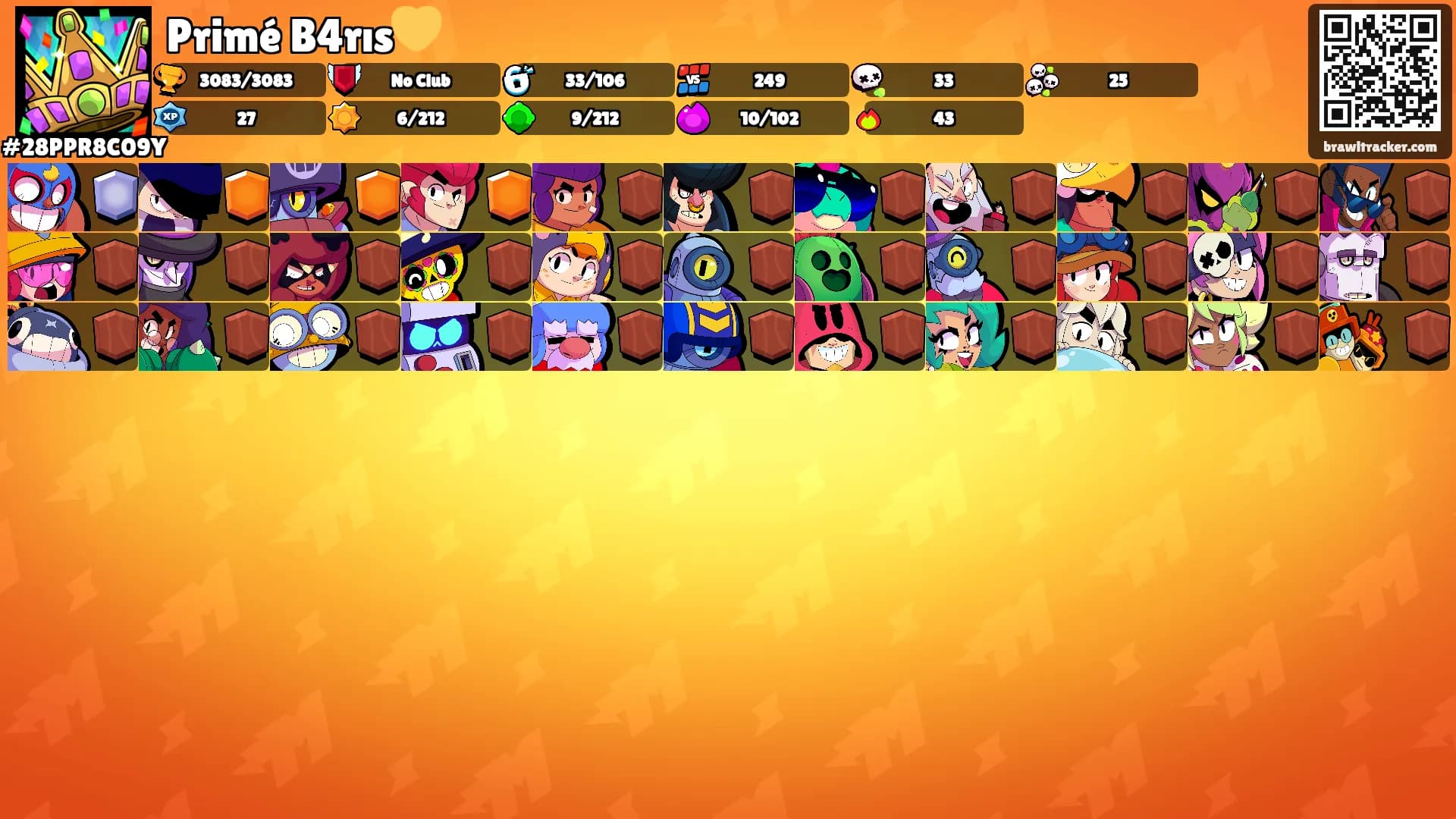 Primé B4rıs💛's Ranks