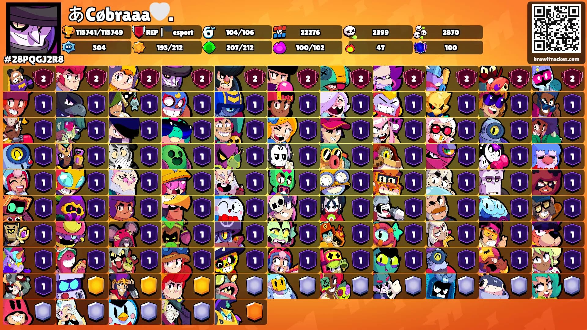 あCøbraaa🤍.'s Ranks