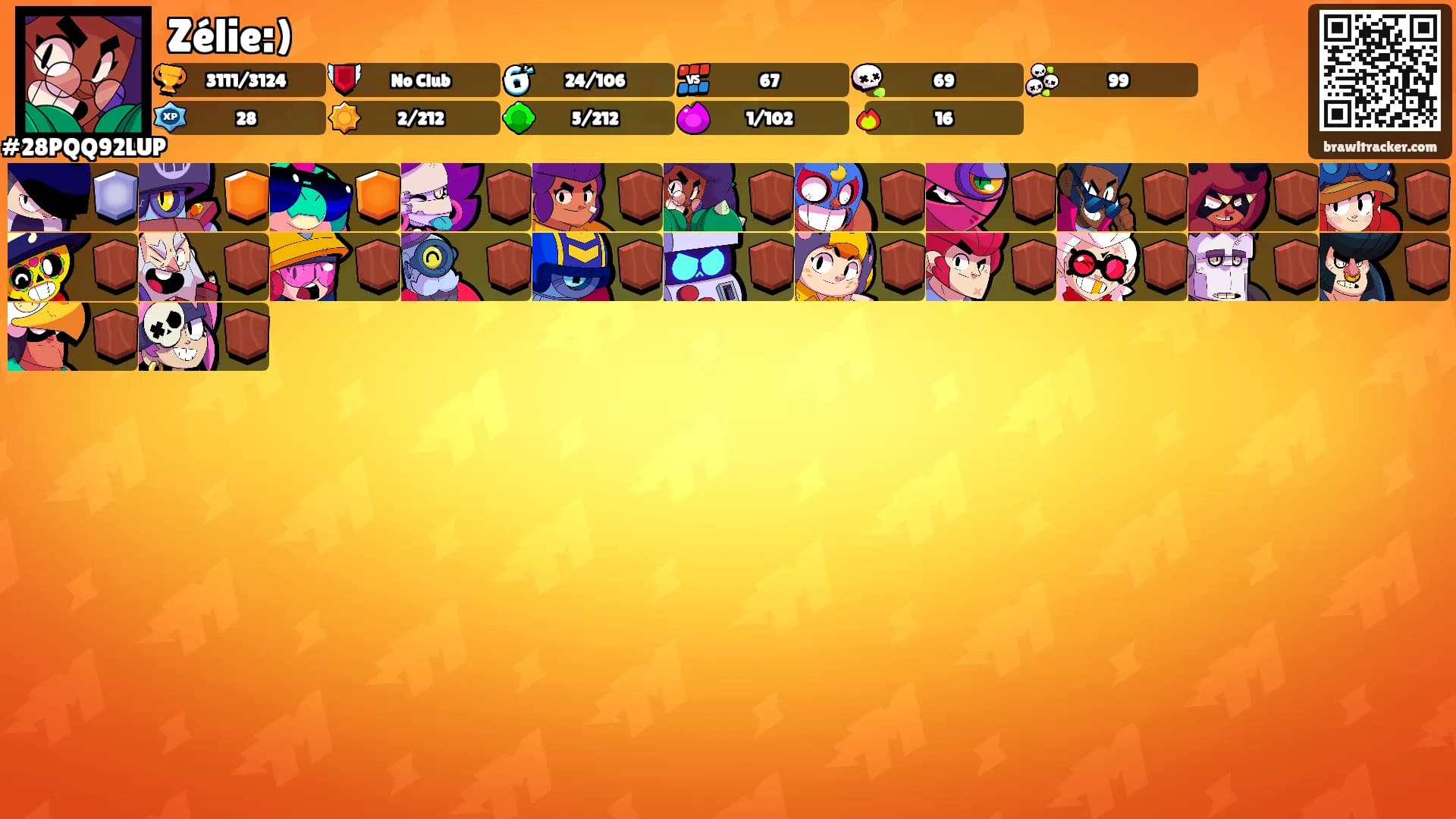 Zélie:)'s Ranks