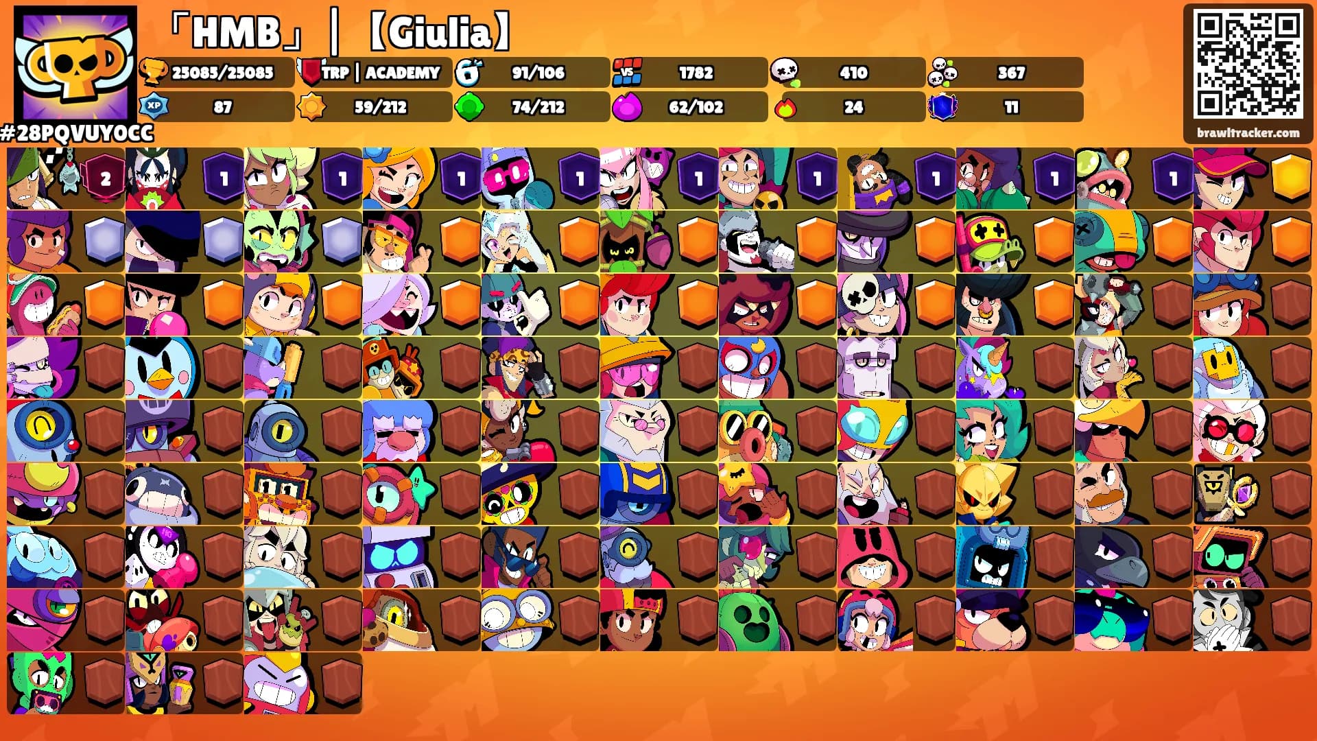 「HMB」|【Giulia】's Ranks