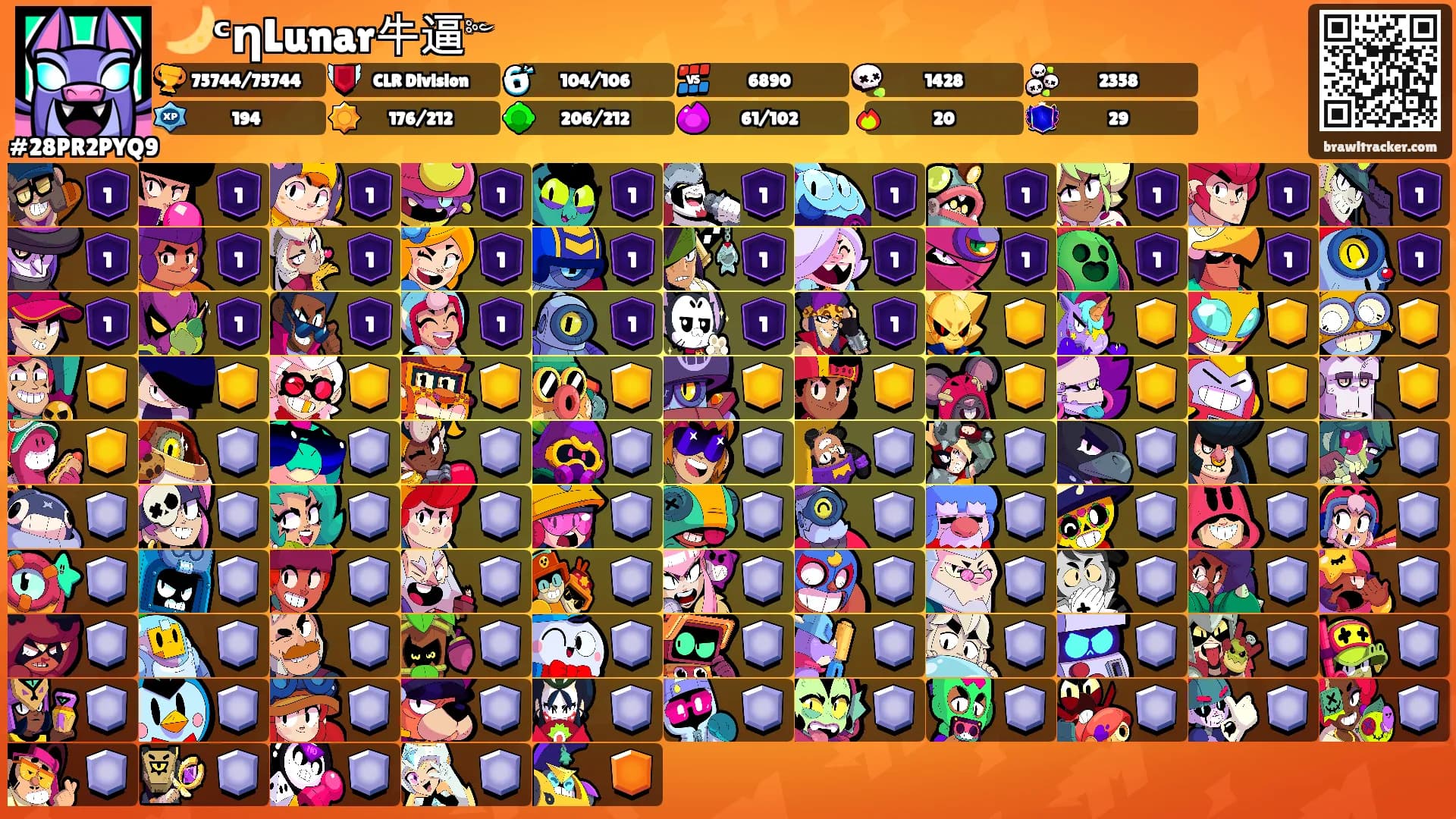 🌙ᶜƞLunar牛逼༻'s Ranks