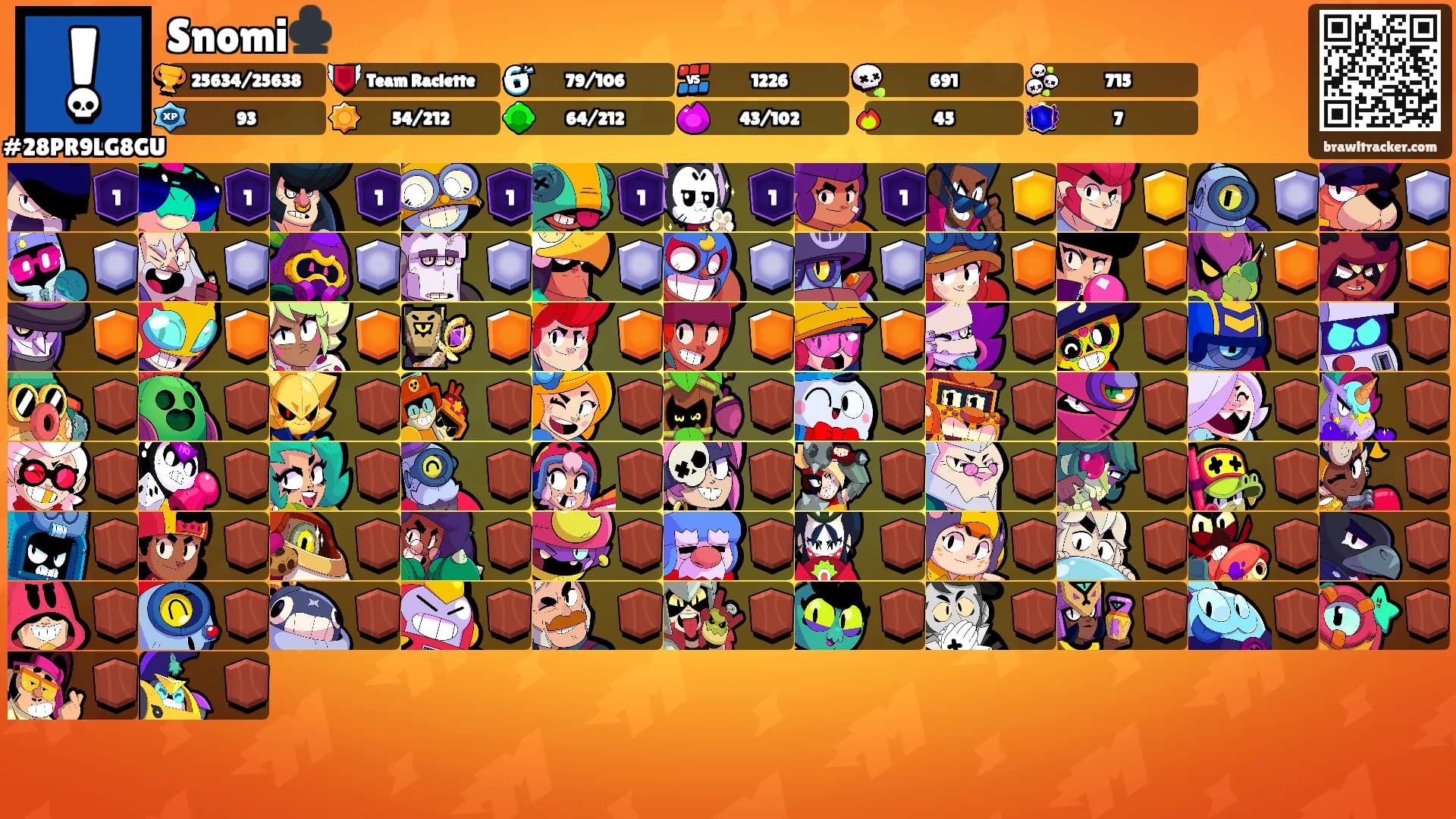 Snomi♣️'s Ranks