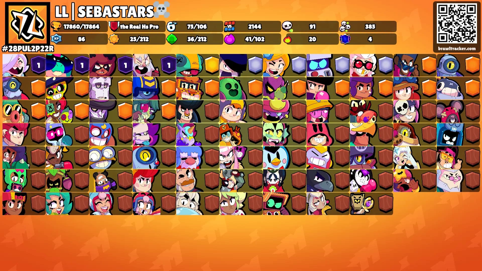 LL|SEBASTARS☠️'s Ranks