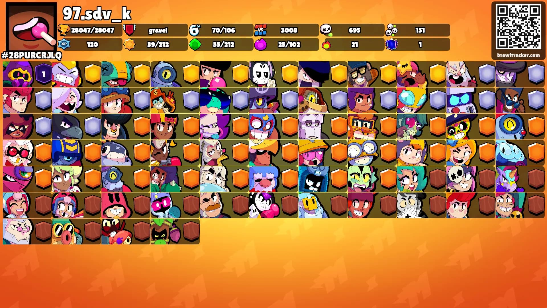 97.sdv_k's Ranks
