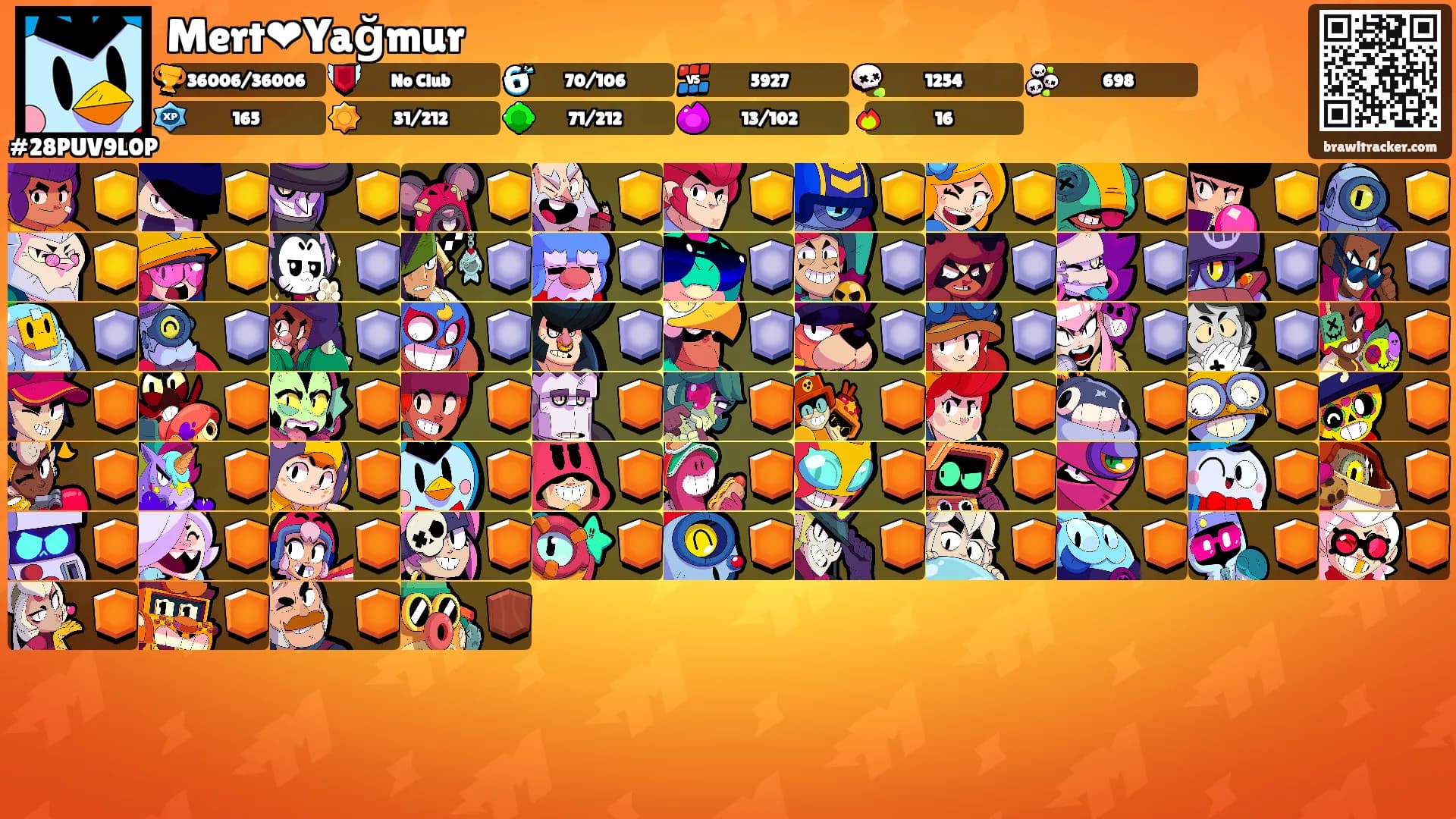 Mert❤Yağmur's Ranks