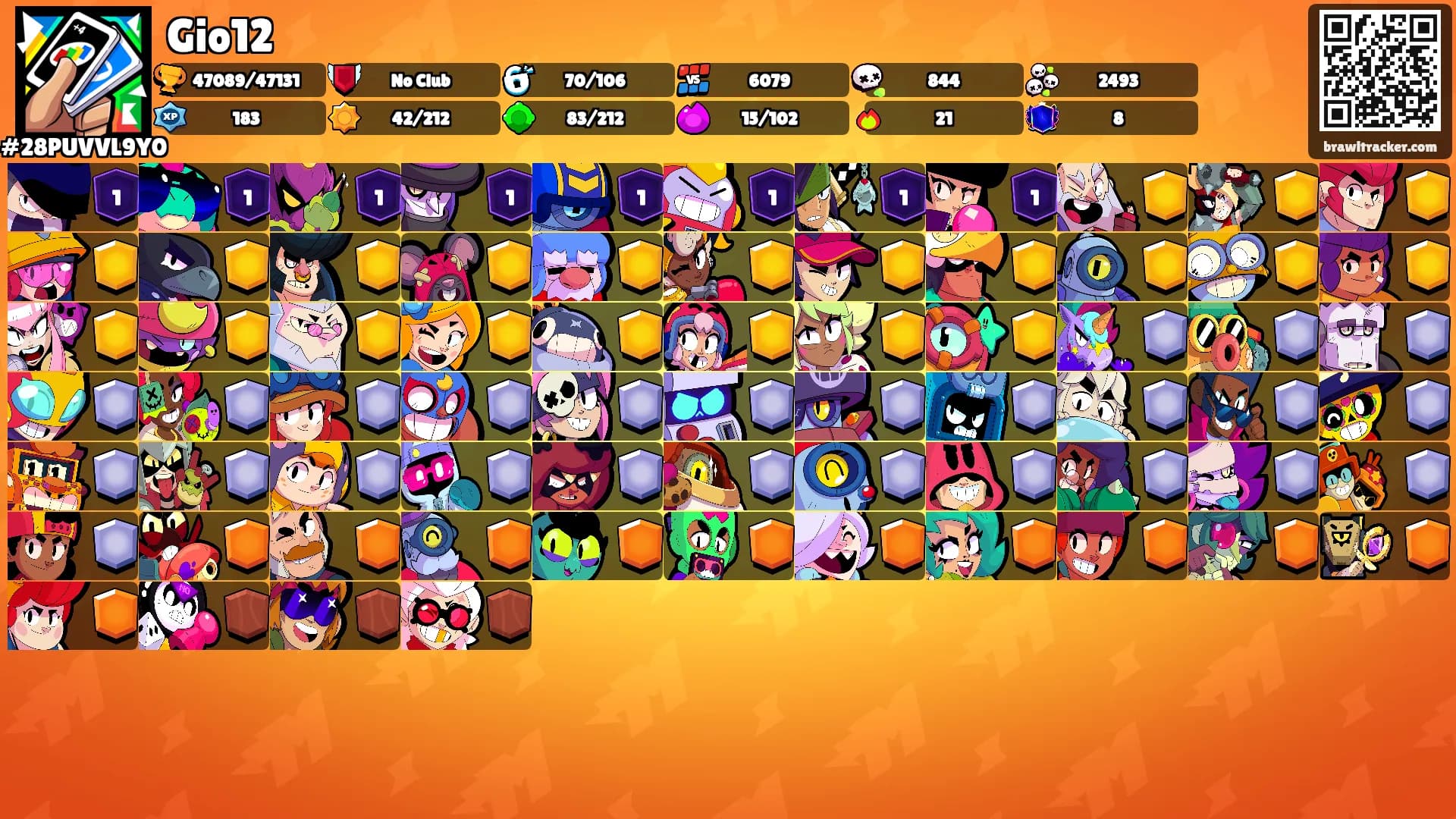 Gio12's Ranks