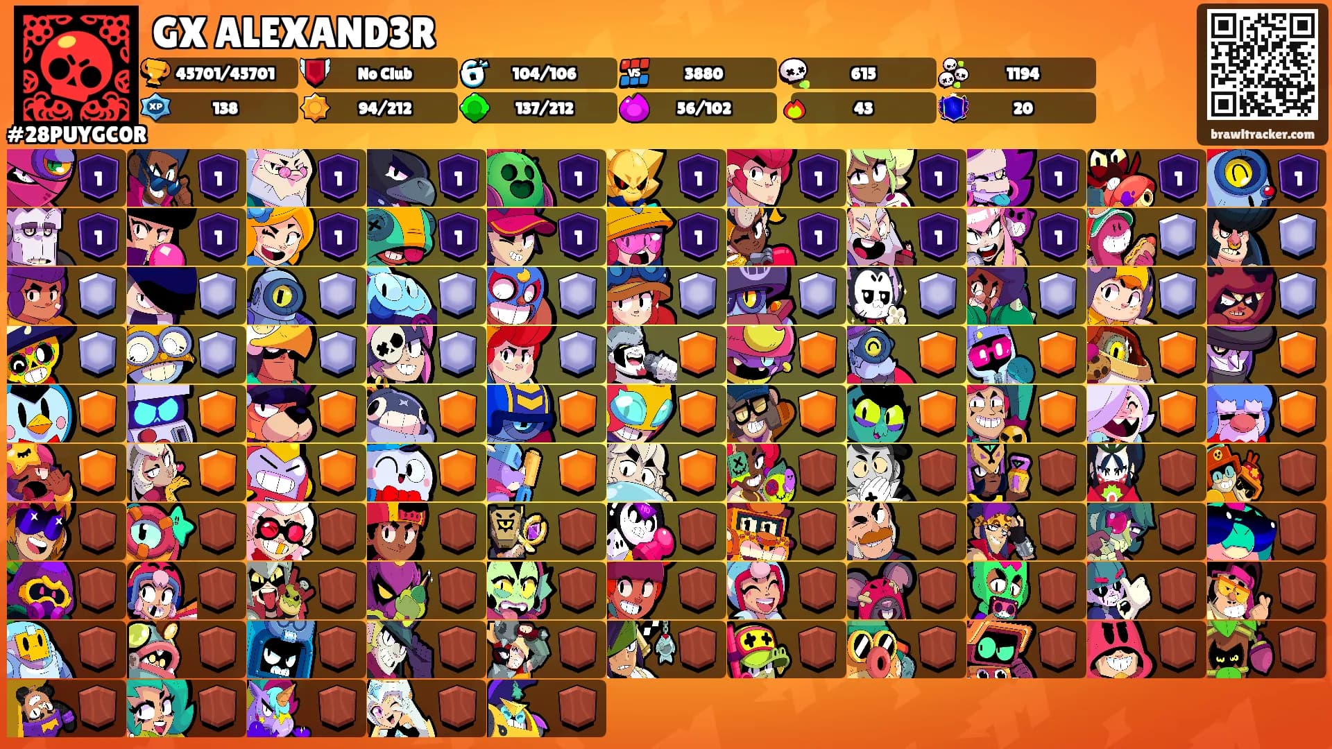 GX ALEXAND3R's Ranks
