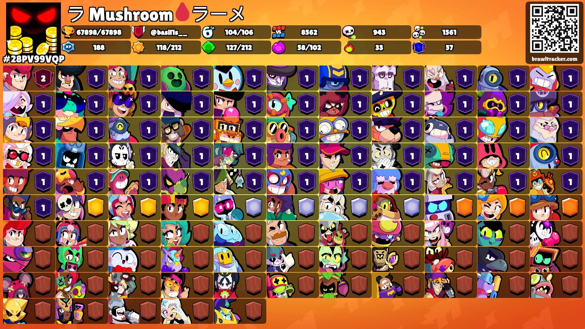 ラ Mushroom🩸ラーメ's Ranks