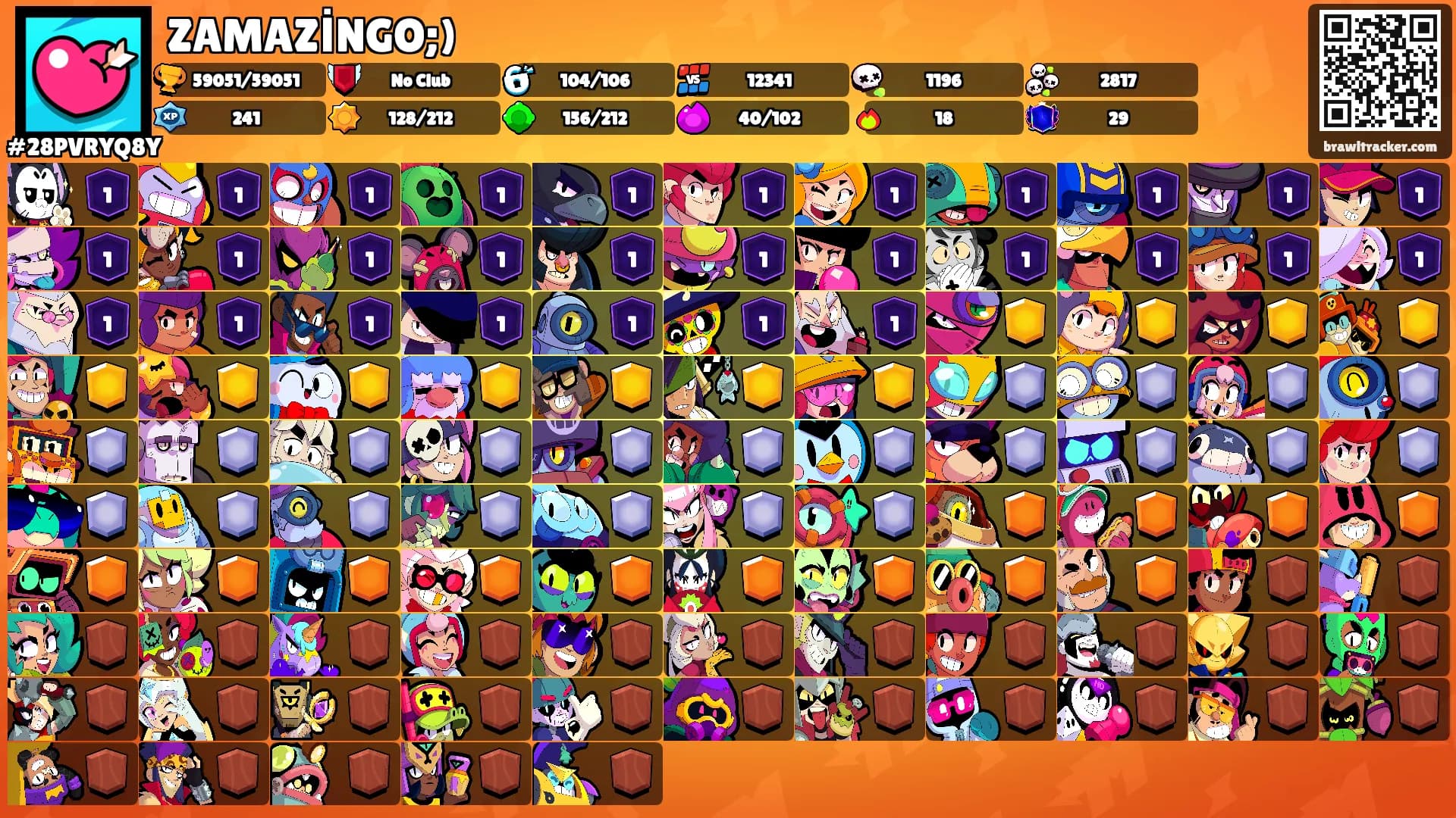 ZAMAZİNGO;)'s Ranks