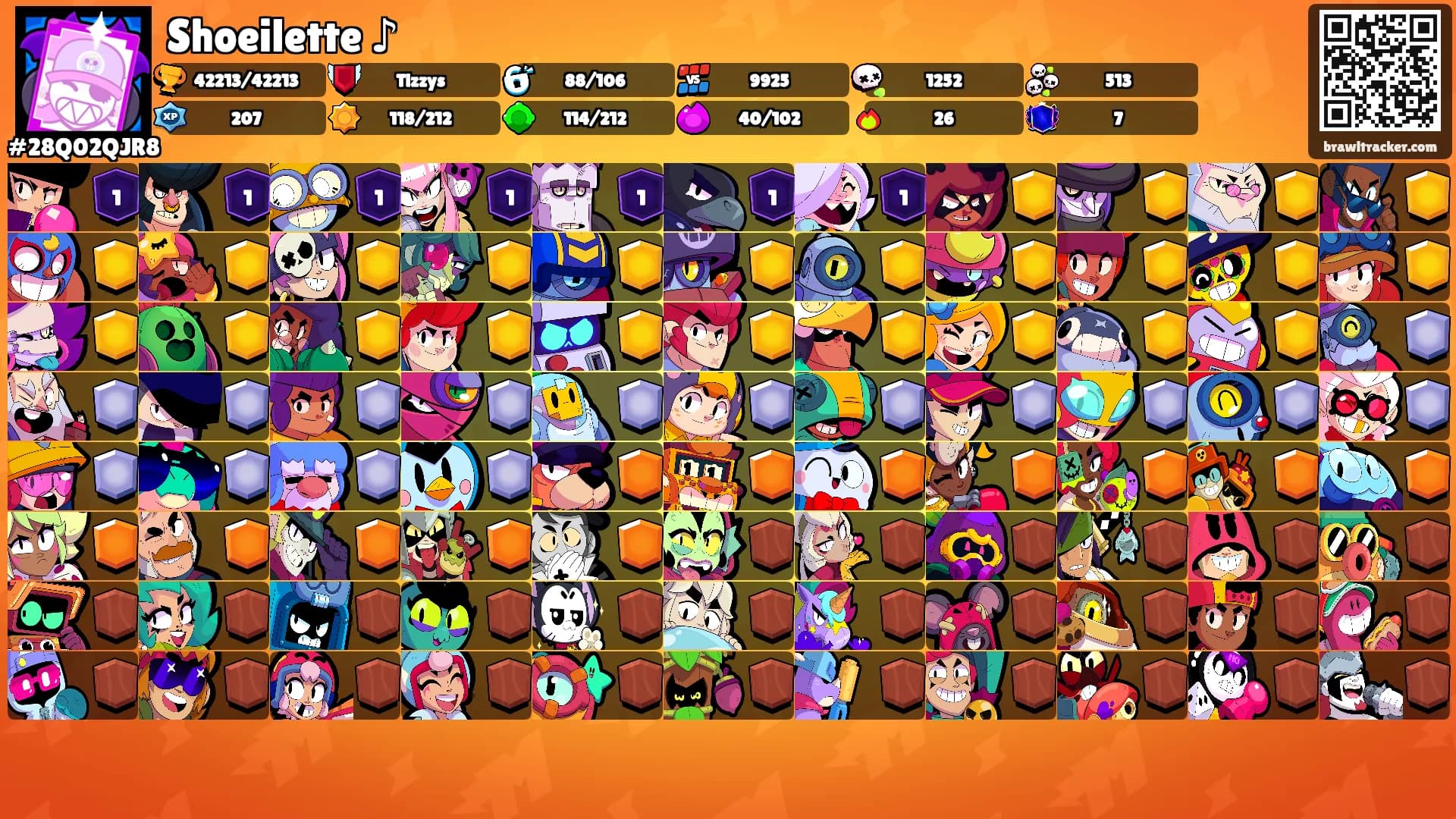 Shoeilette ♪'s Ranks