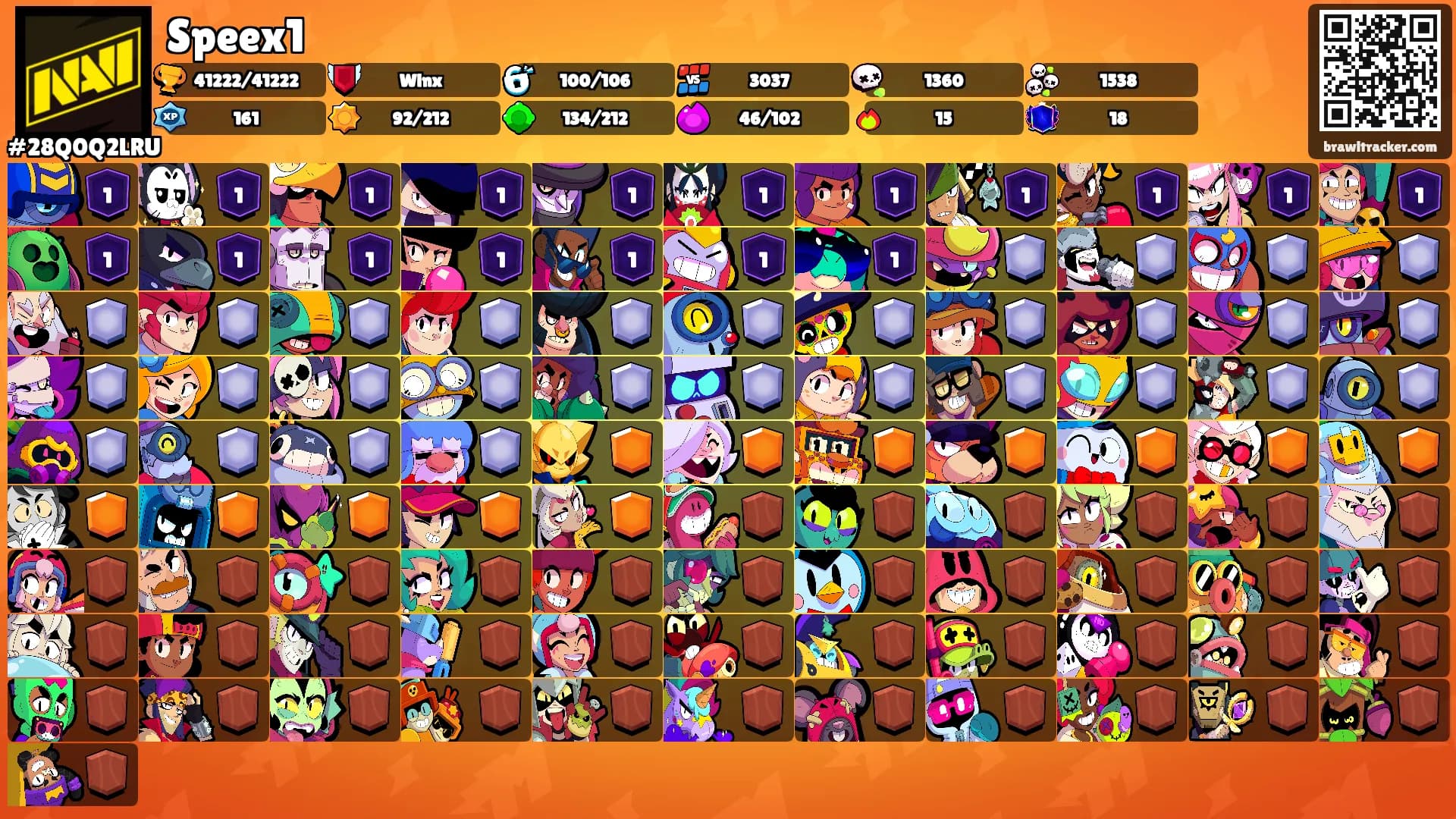 Speex1's Ranks