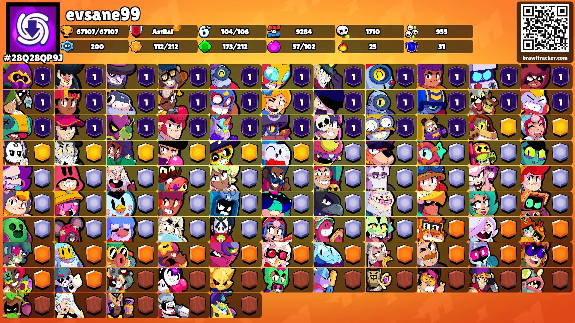 evsane99's Ranks
