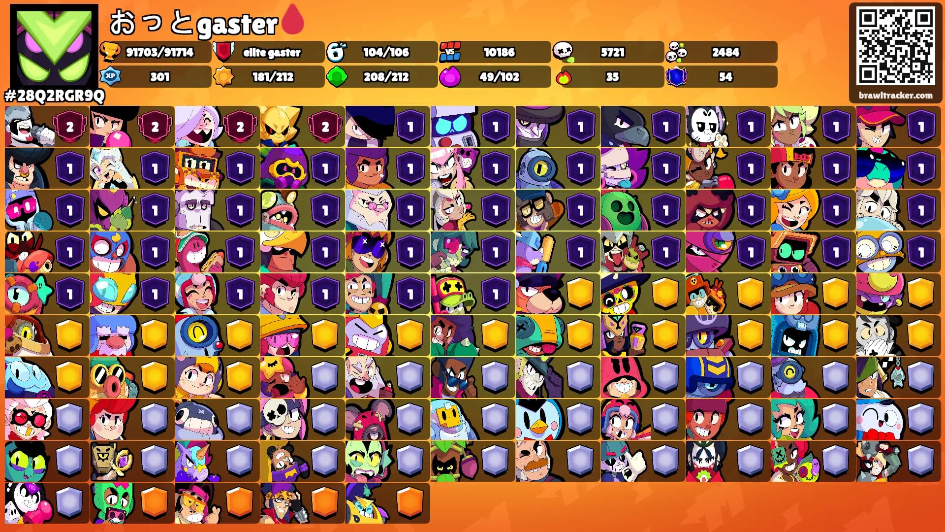 おっとgaster🩸's Ranks