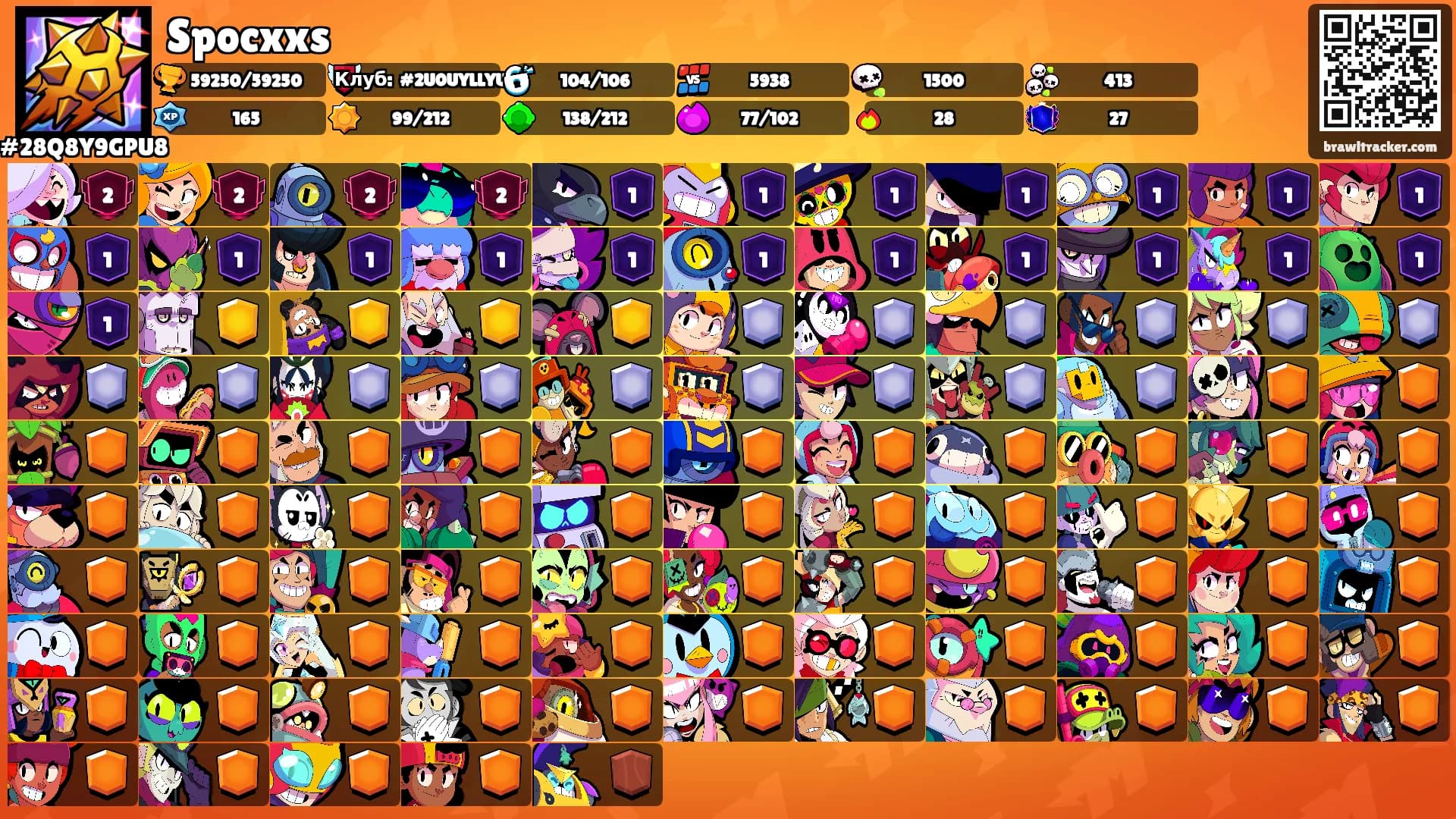 Spocxxs's Ranks