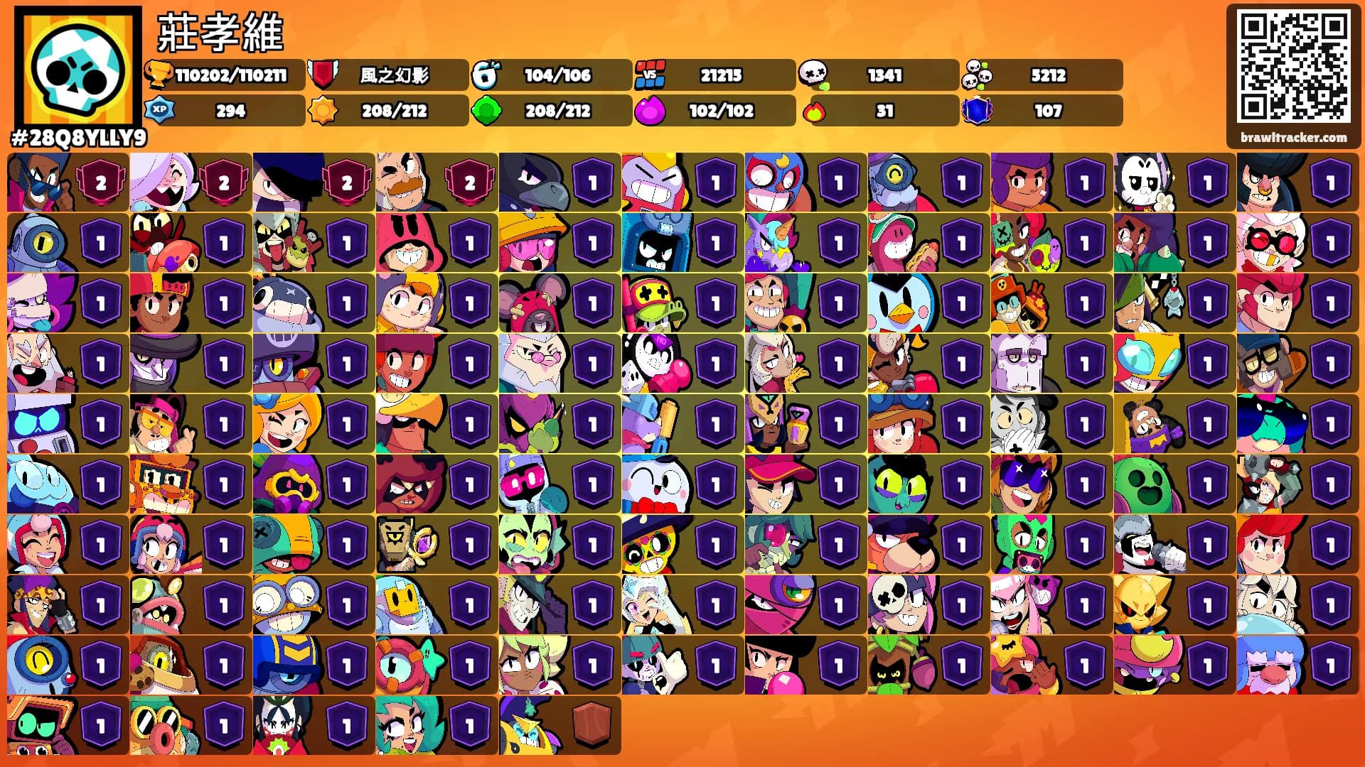 莊孝維's Ranks