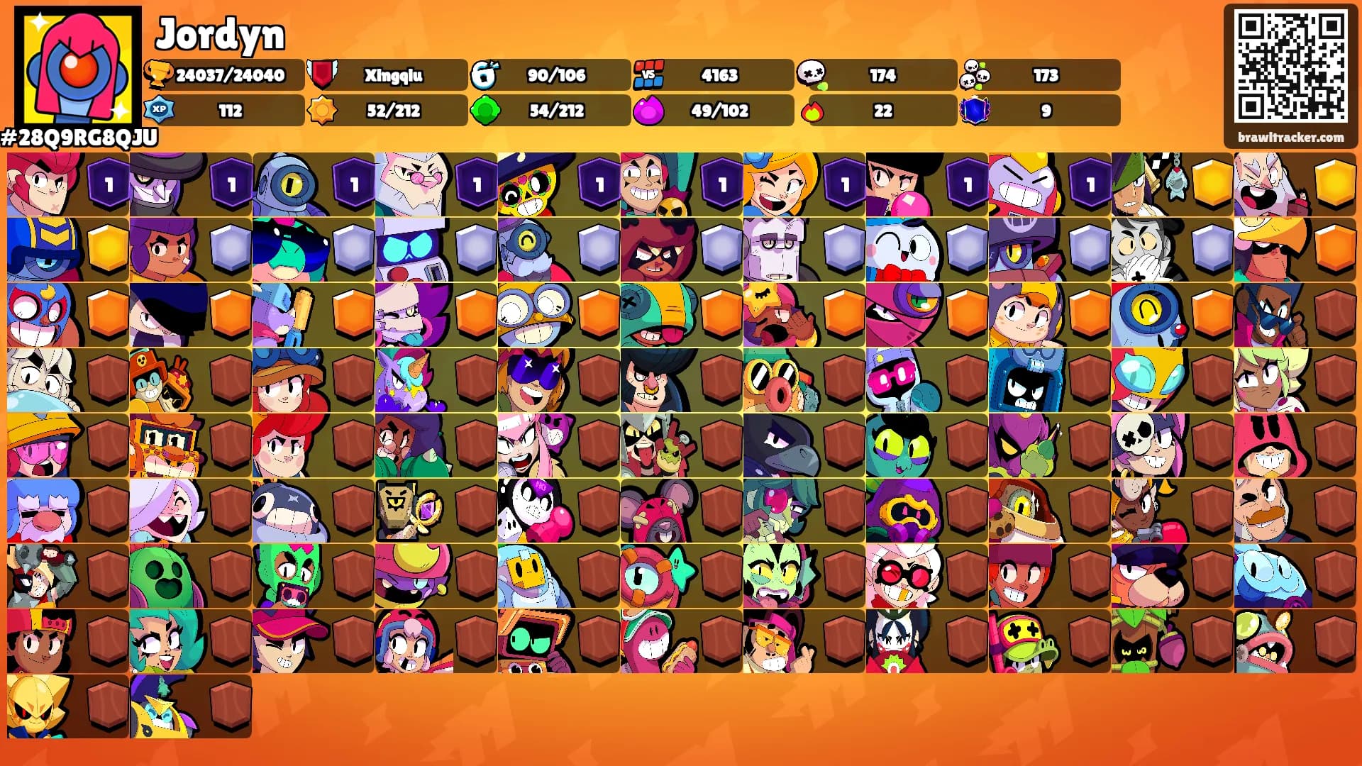 Jordyn's Ranks
