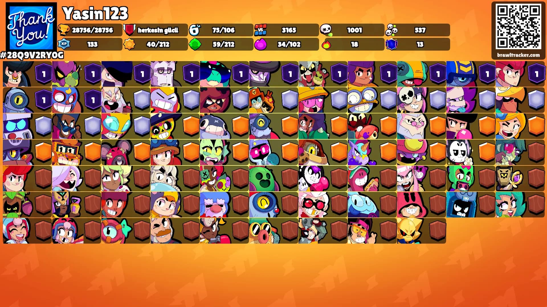 Yasin123's Ranks
