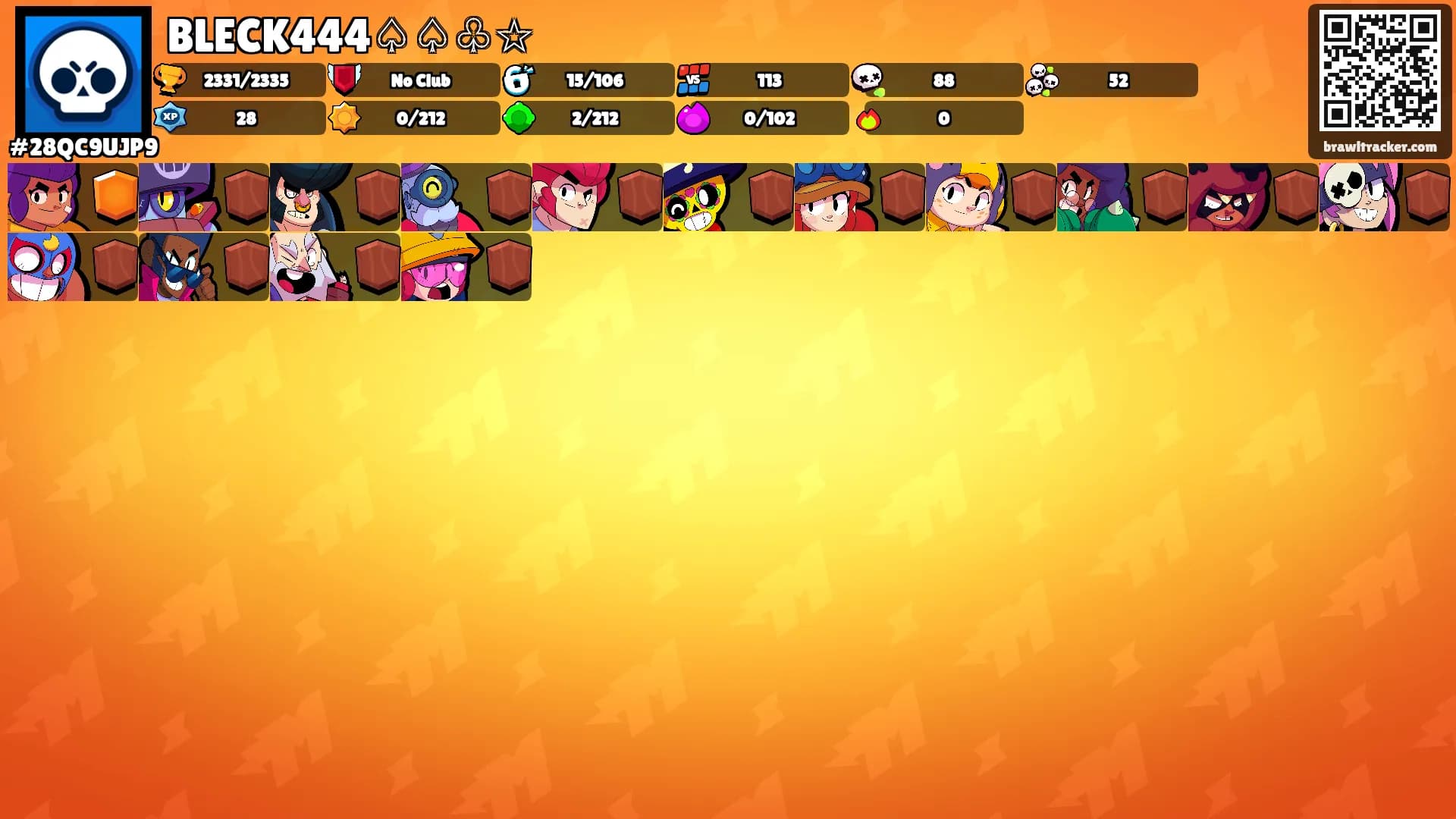 BLECK444♤♤♧☆'s Ranks