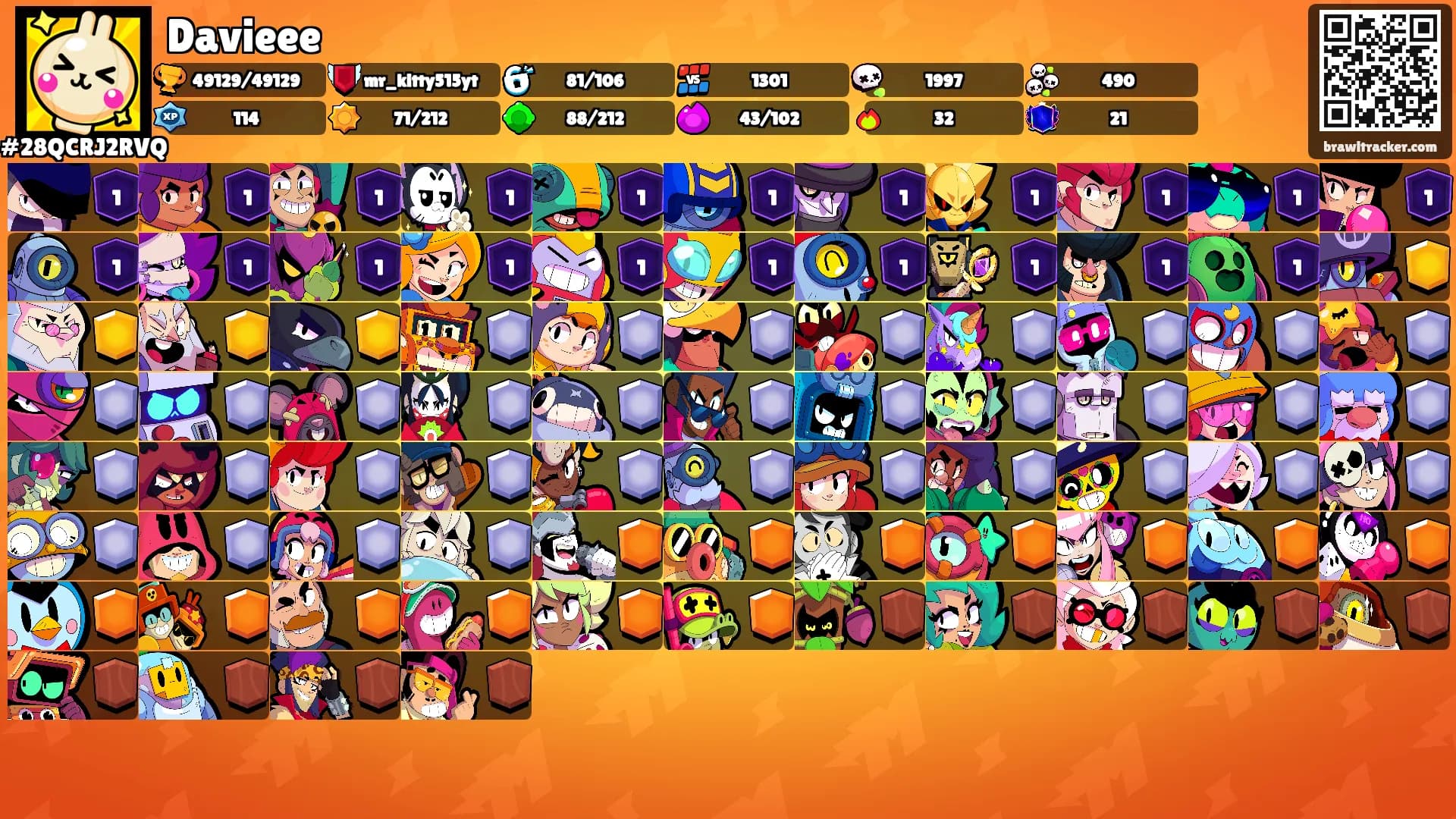 Davieee's Ranks